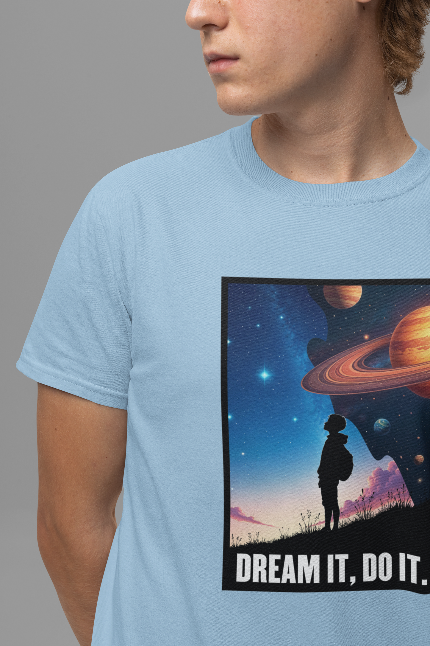 Dream It Do It Shirt, Motivational Quote Tee, Positive Mindset Shirt, Goal Getter Top, Inspirational Gift Tee