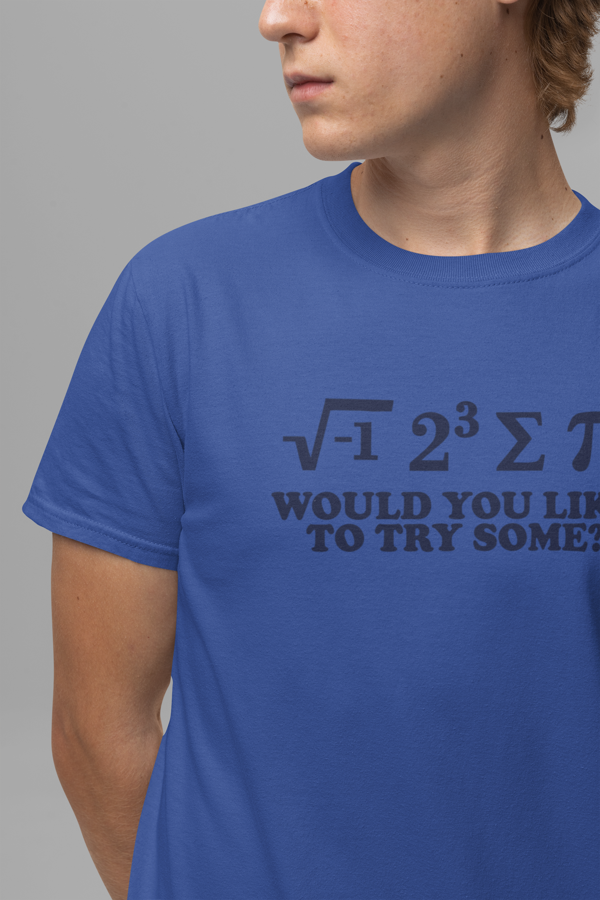 Math Joke T-Shirt – “i 8 Sum Pi” Funny Equation Graphic Tee