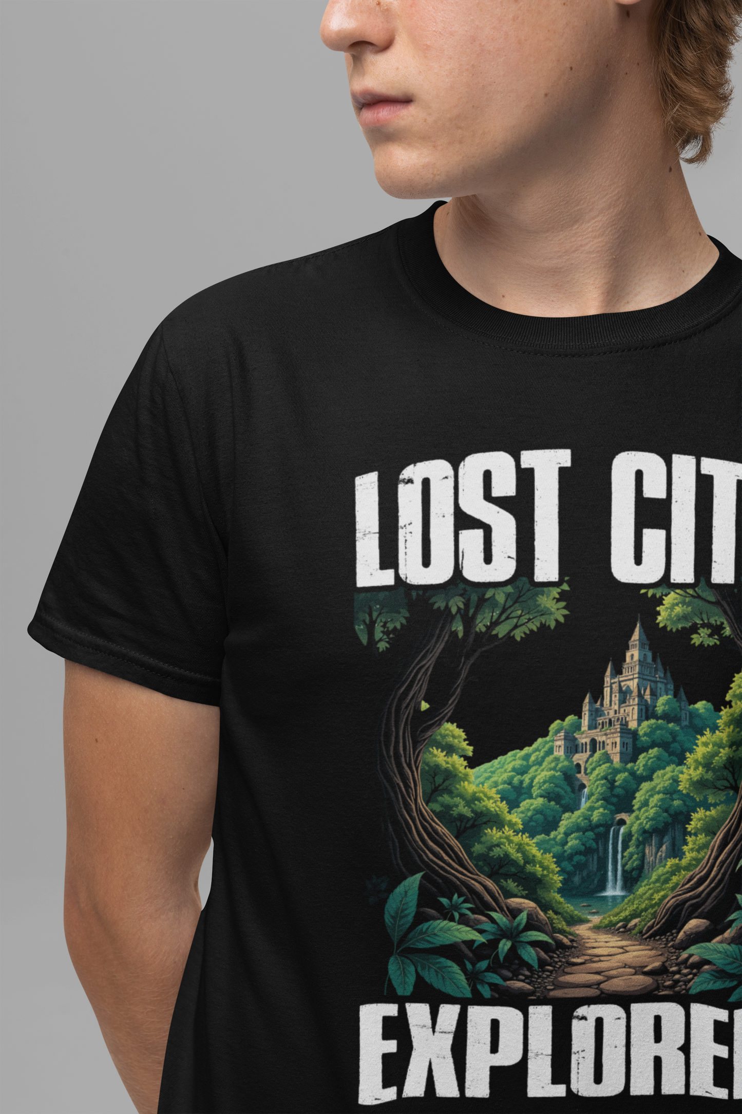 Lost City Explorer Tee, History Adventure Shirt, Archaeology Trek Top, Ancient Mystery Graphic, Discovery Fan Gift