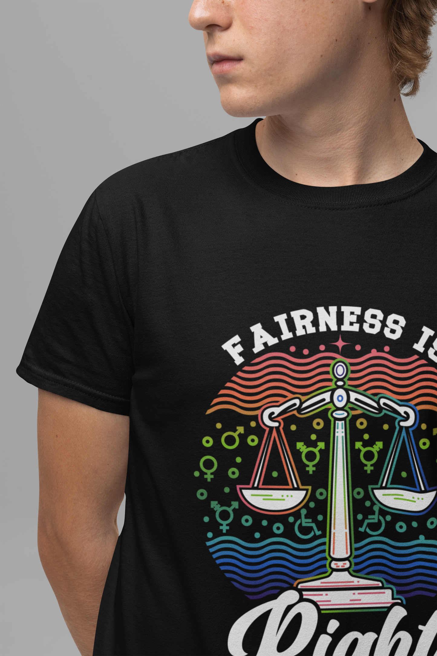 Fairness Is Right – Equality for All Graphic T-Shirt