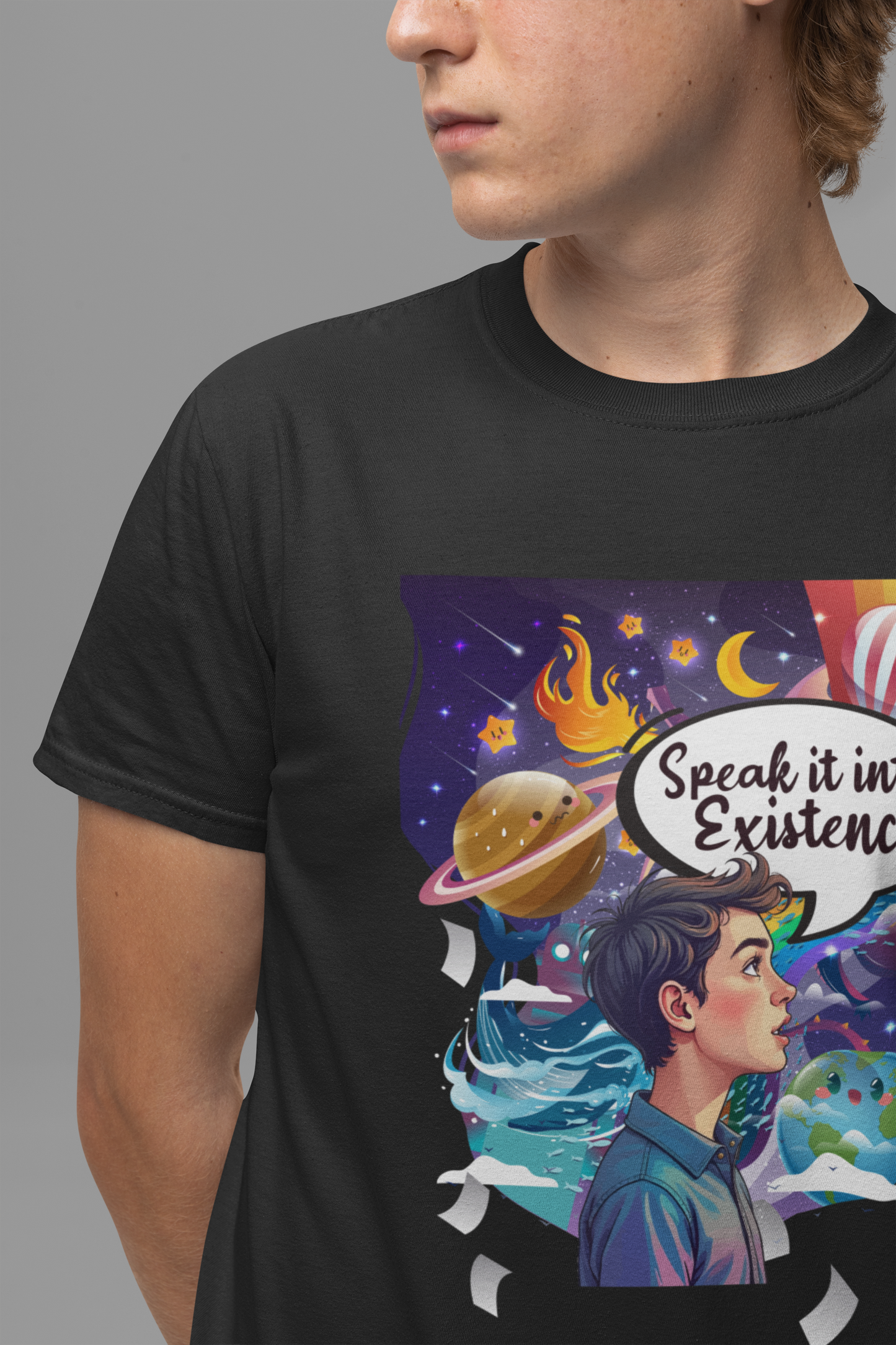 Speak It Into Existence Manifestation Positive Mindset T-Shirt