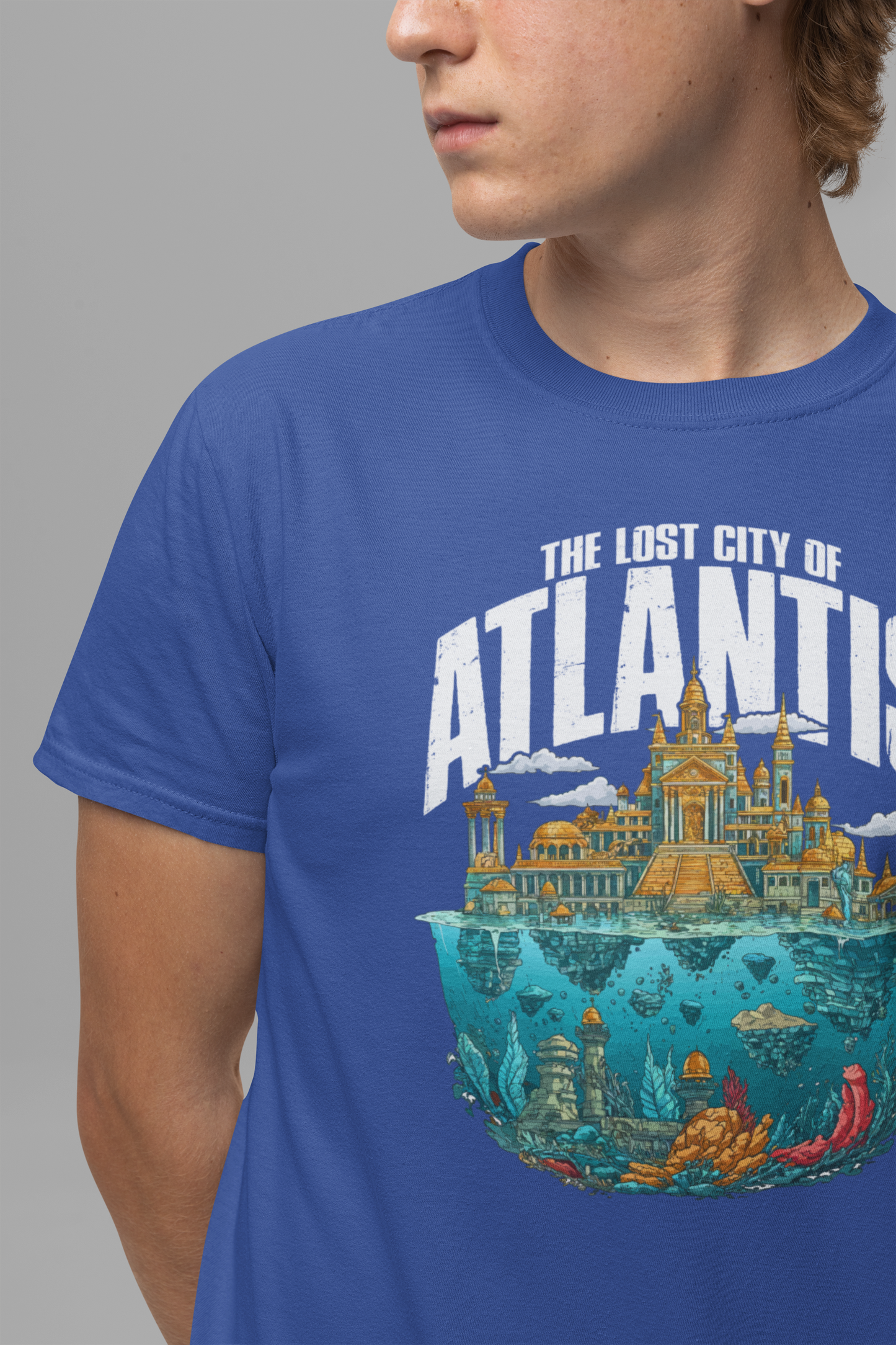 Atlantis Found Tee, Lost Civilization Shirt, Ocean Mystery Graphic Tee, Ancient History Fan Top, Explorer Gift