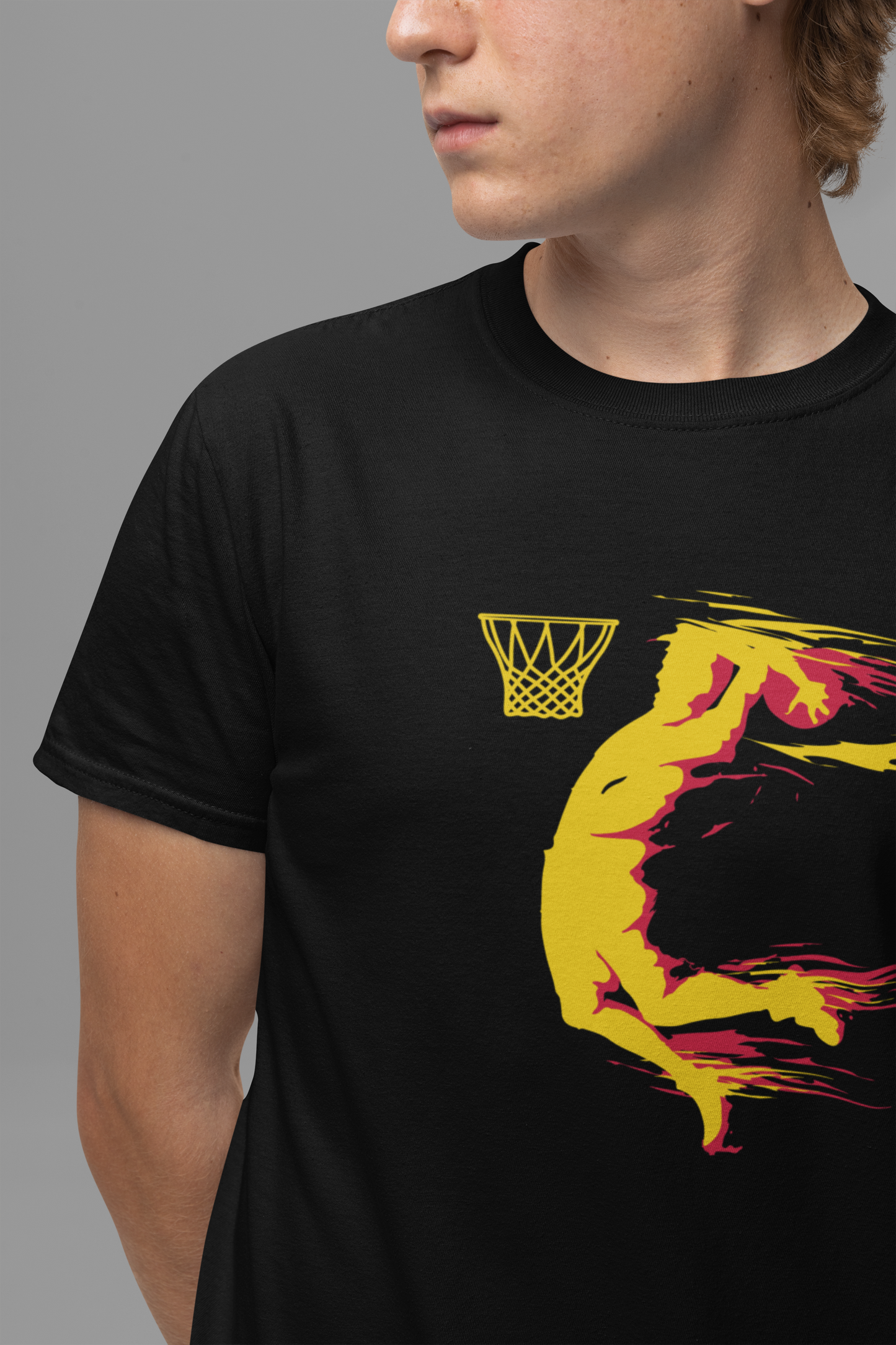 Slam Dunk King Basketball Graphic Tee for Court Rulers Who Bring Power Style and Flight Every Time They Throw Down the Rim