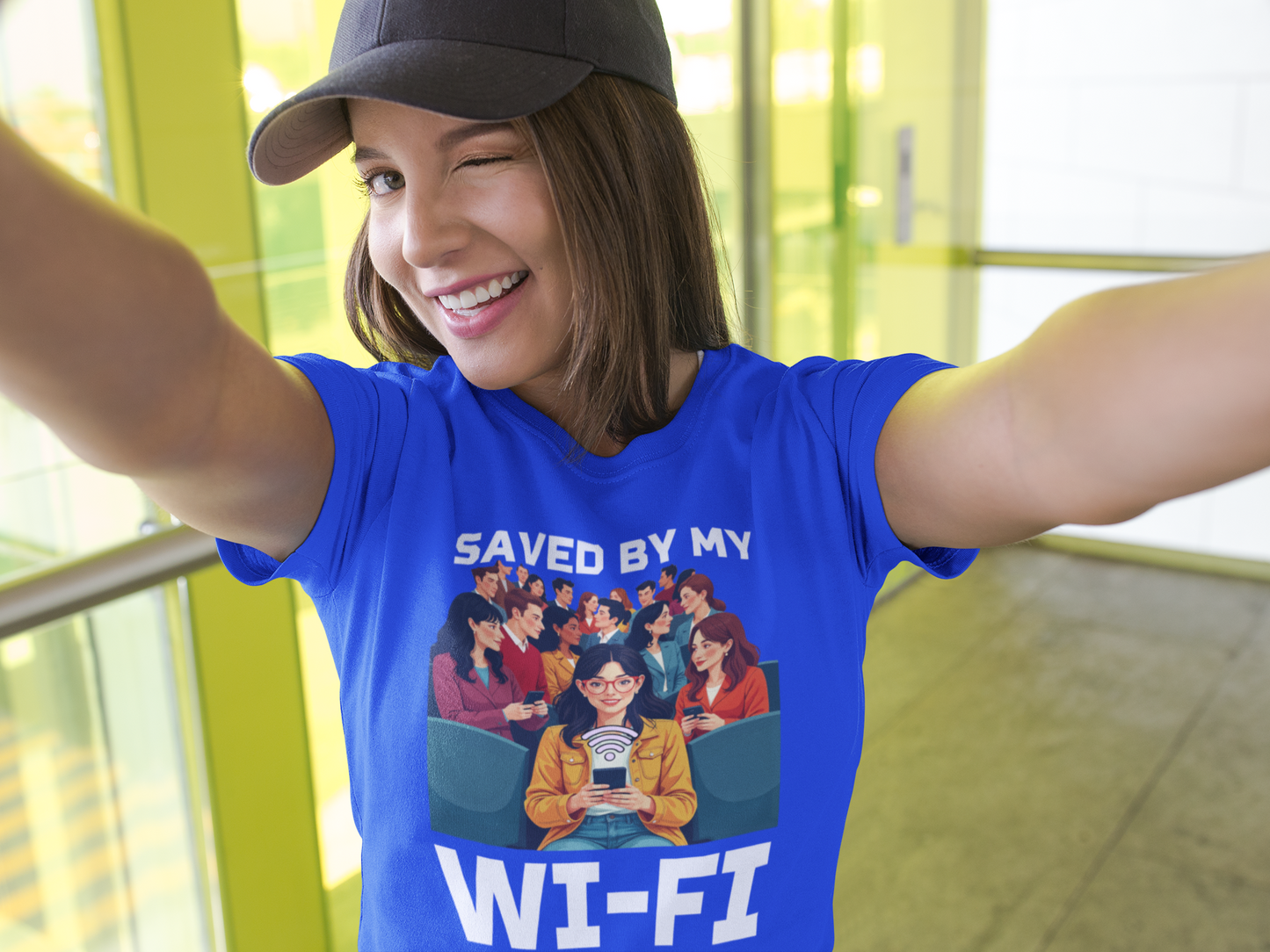 Wi Fi Over Human Connection Tee for Introverts Who Prefer Signal Strength, Streaming Peace, and the Comfort of Quiet Disconnect