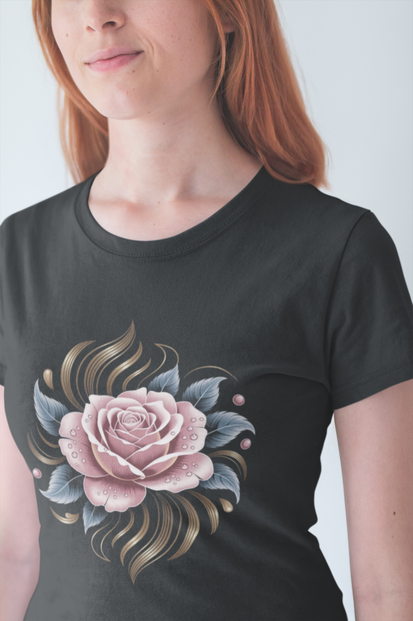 Roses & Rebirth Watercolor T-Shirt