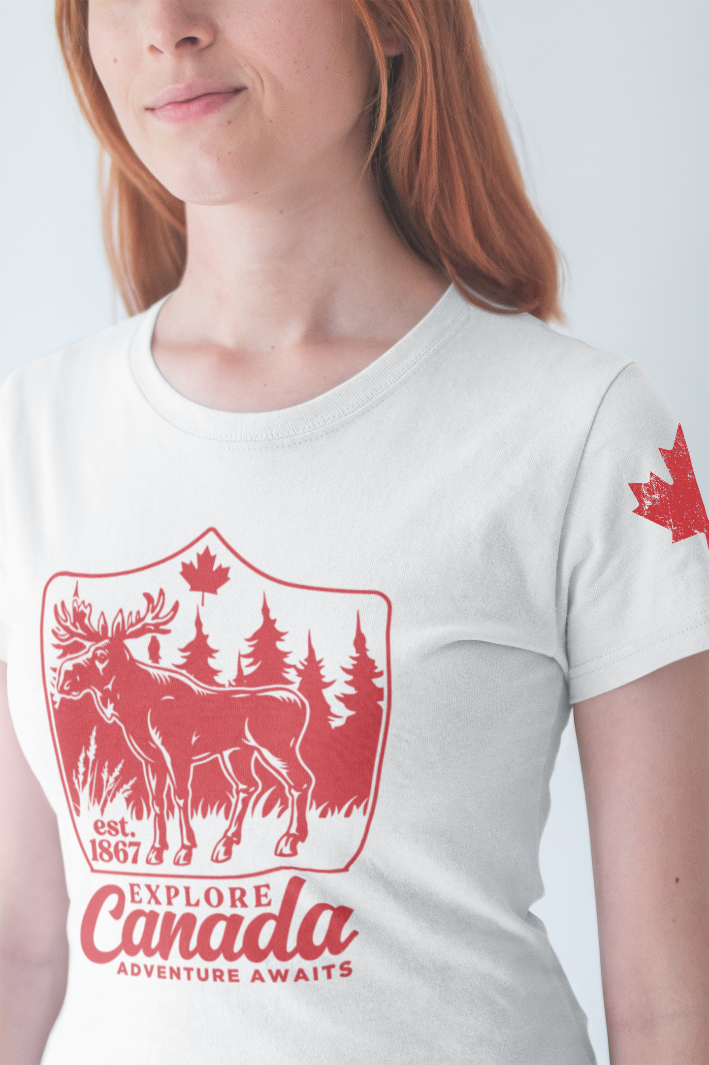Explore Canada Moose Adventure T-Shirt