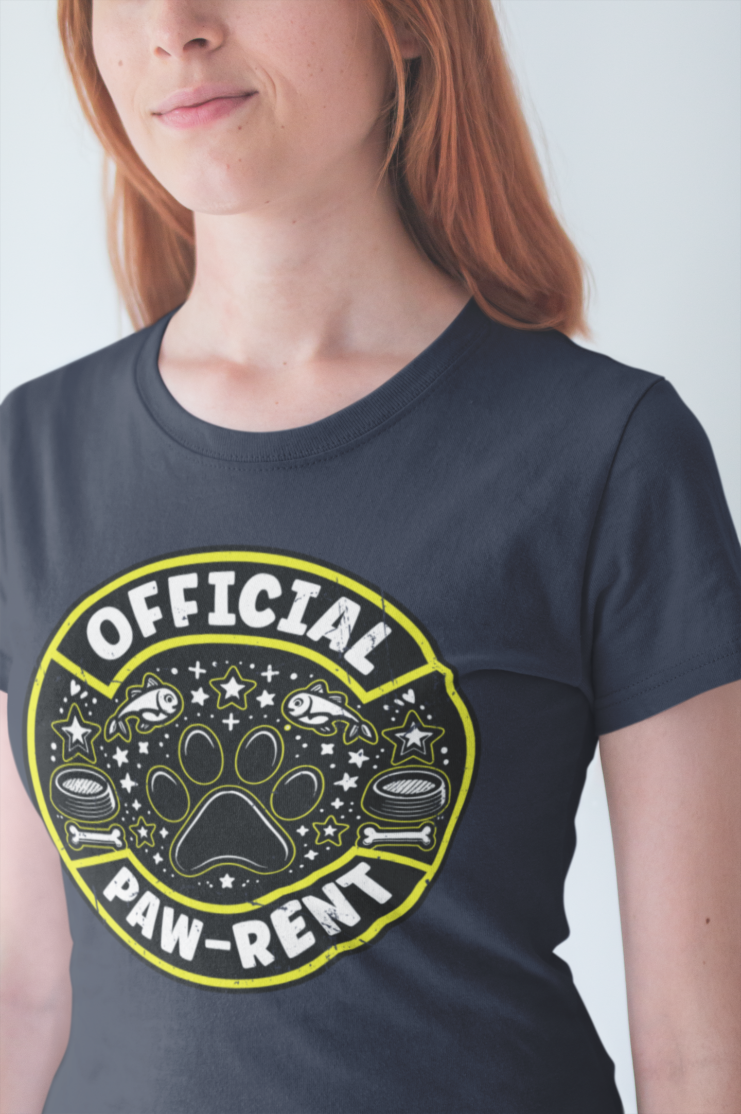 Official Paw-rent Pet Parent Funny Cat Dog Lover T-Shirt