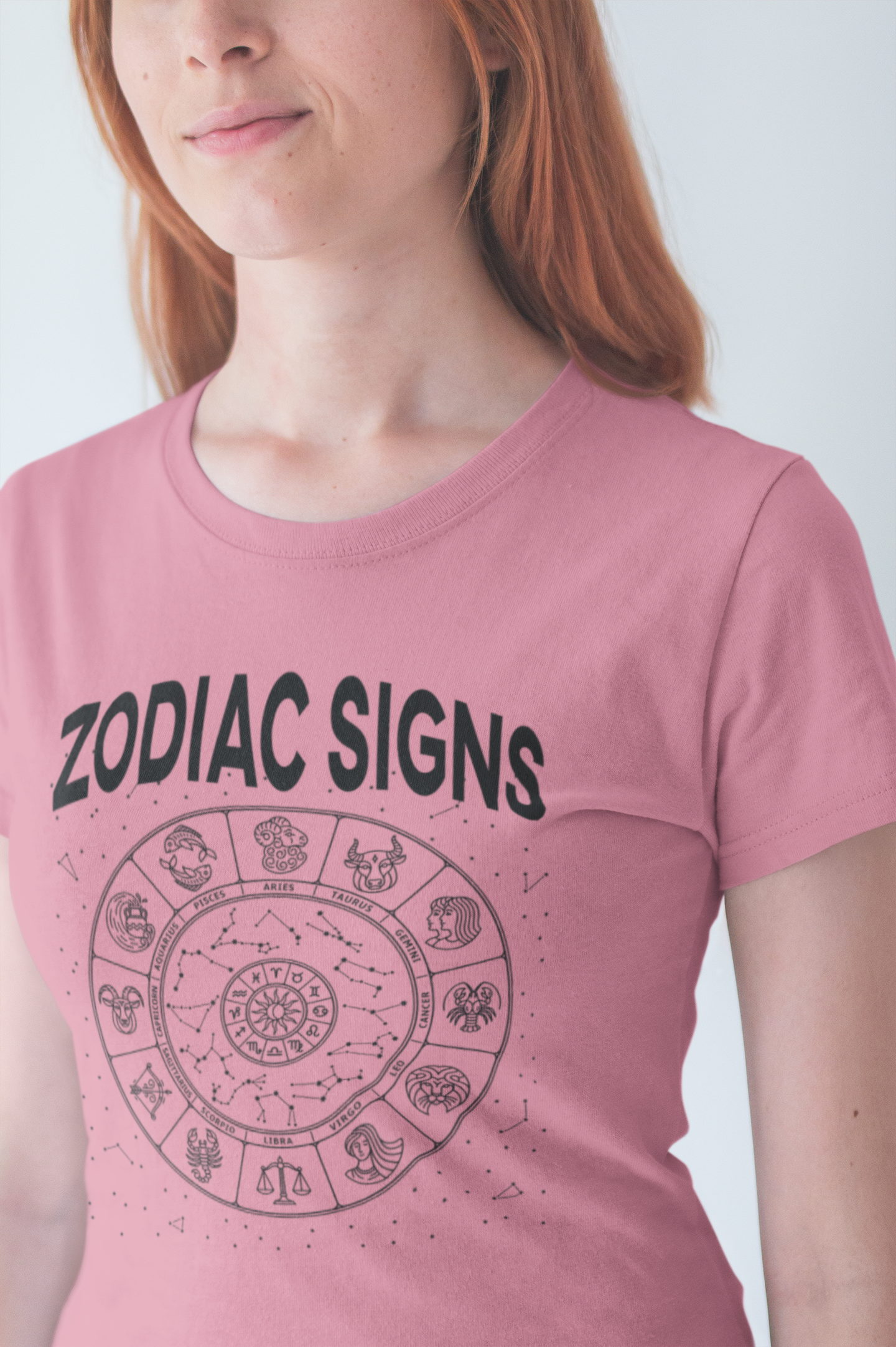 The Zodiac and the Stars Tee, Astrology Graphic Shirt, Celestial Alignment Top, Horoscope Energy Tee, Cosmic Belief Gift