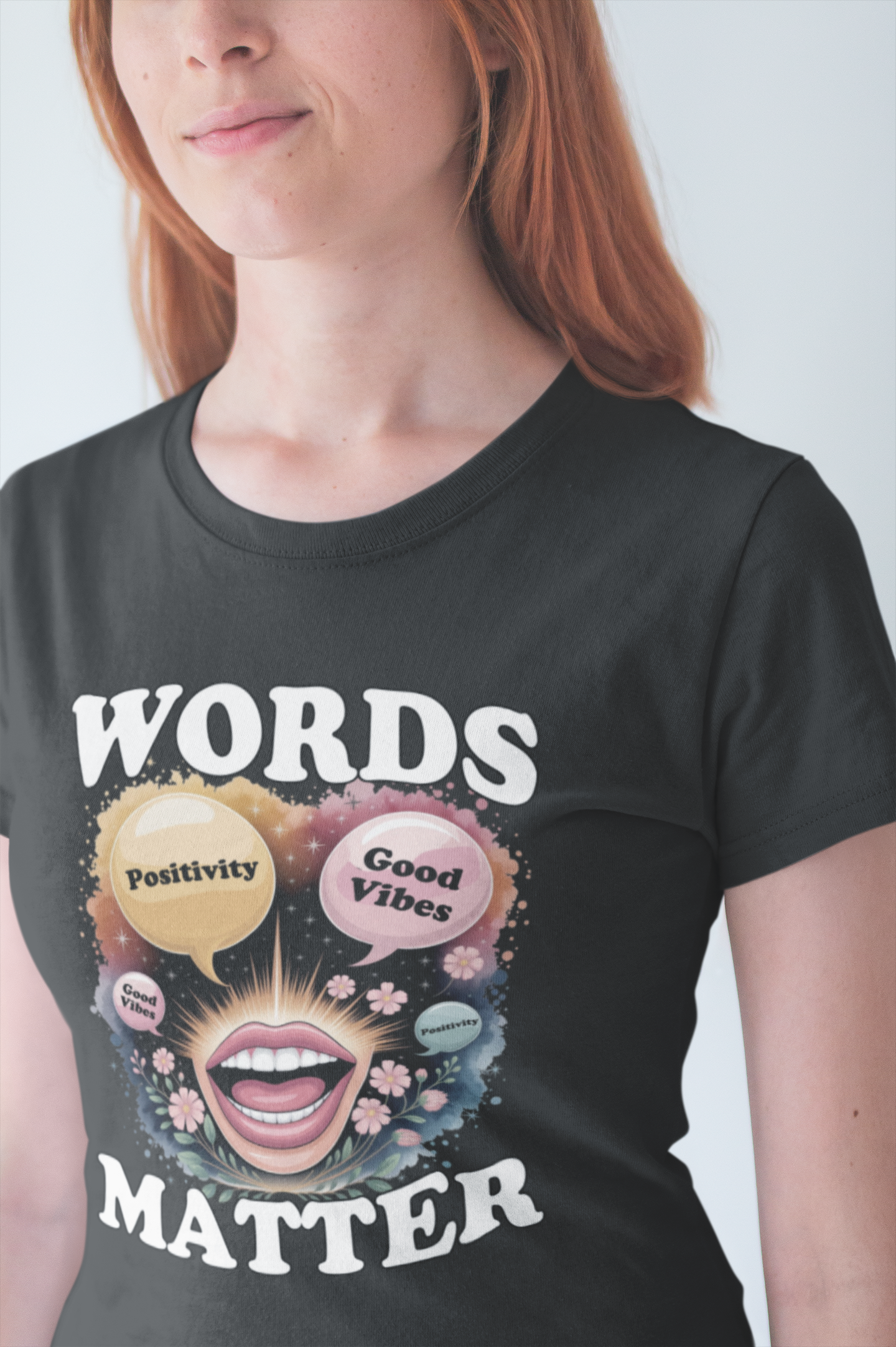 Words Matter Positive Energy T-Shirt