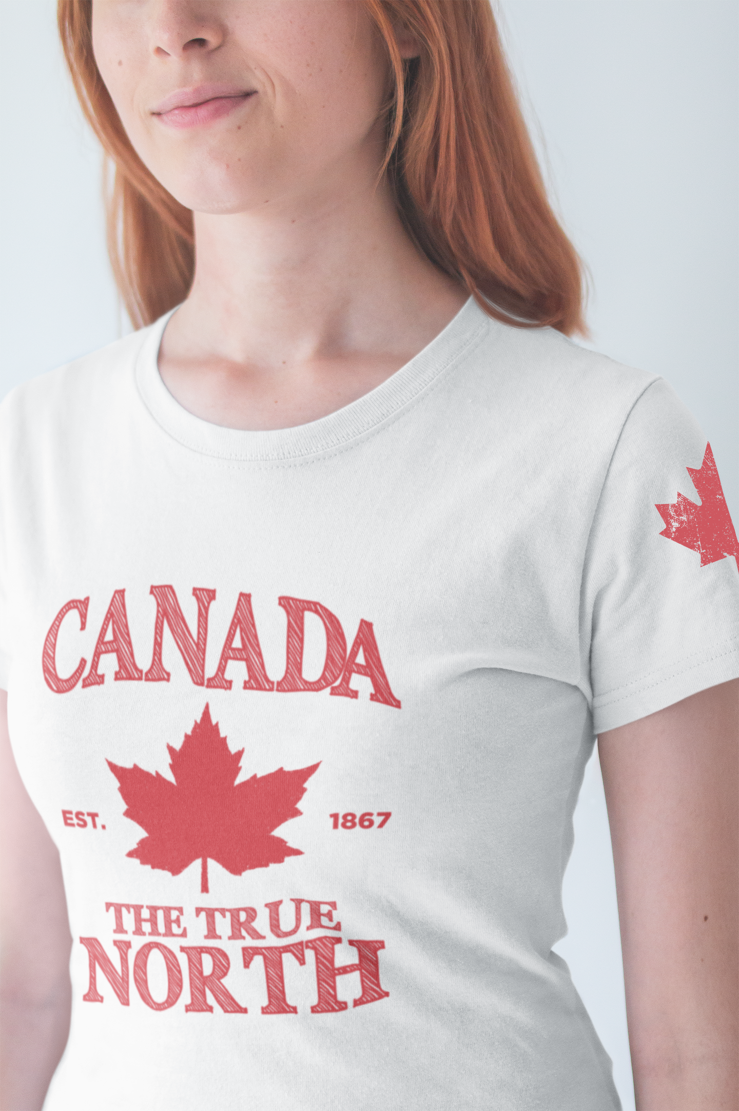 Canada True North Sketch Maple T-Shirt