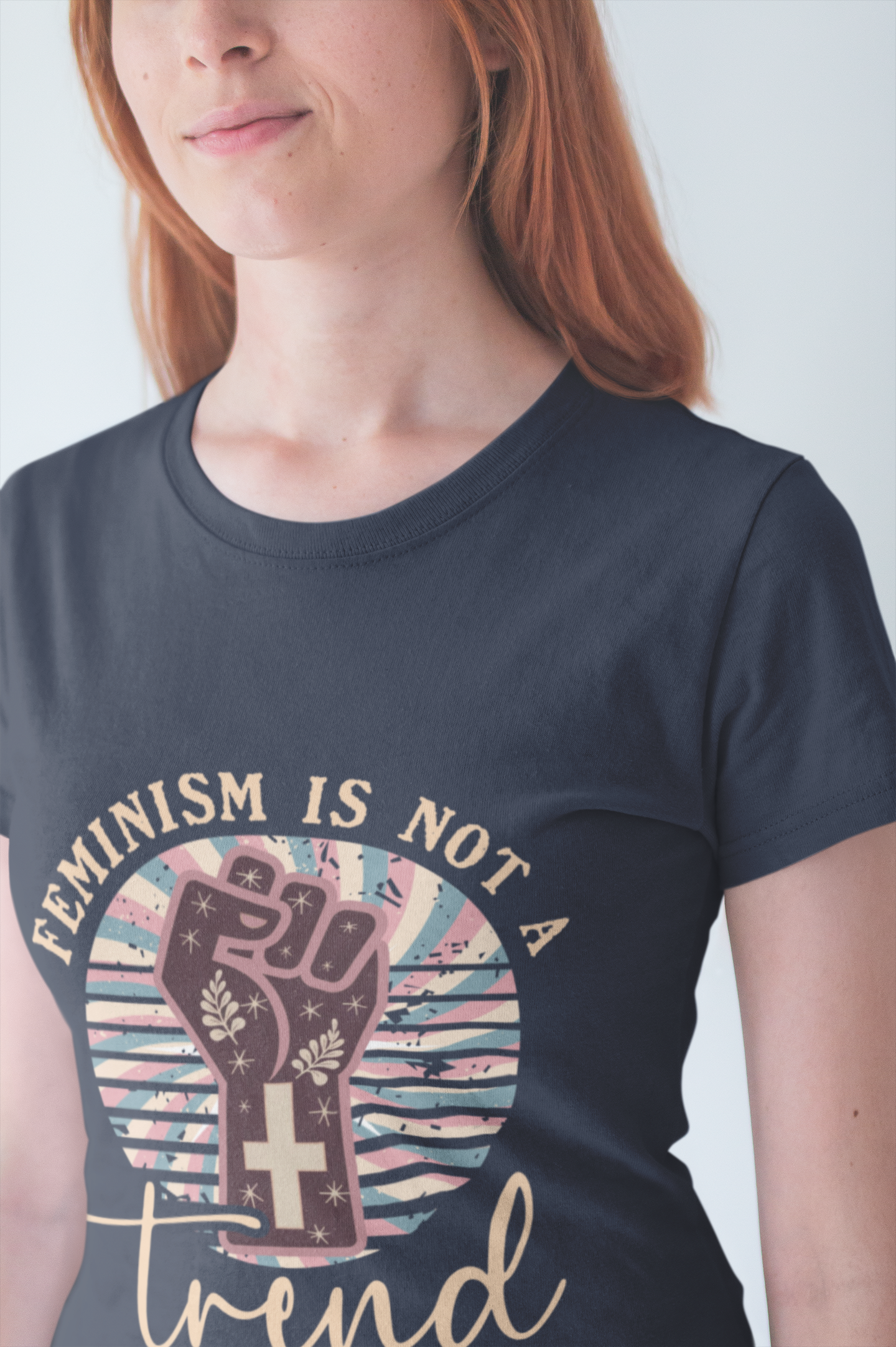 Girls Just Wanna Have Rights - Feminism is Not A Trend T-shirt