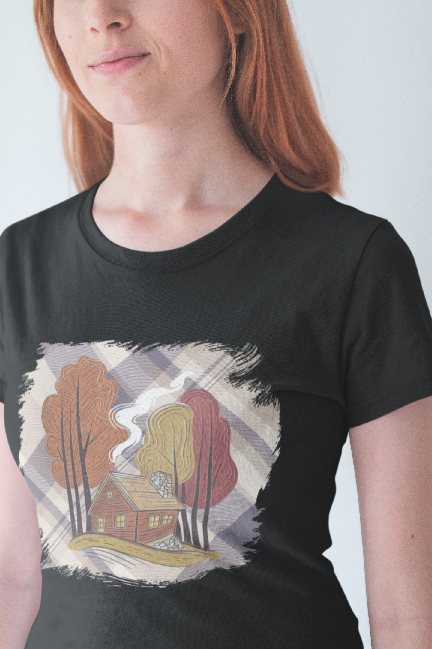 Flannels, Fires & Fall – Cozy Autumn Vibes Graphic T-Shirt