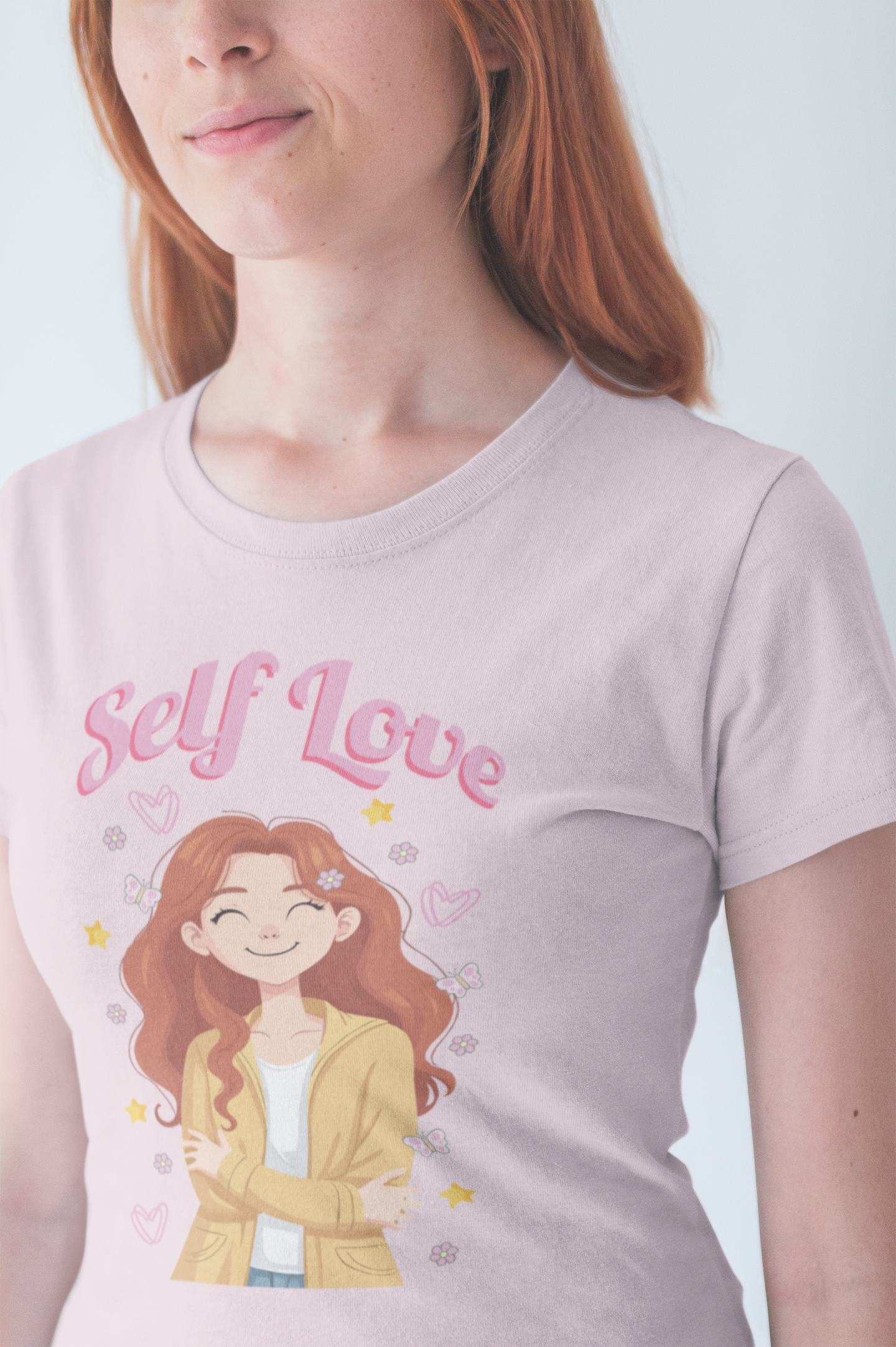 Self Love Official Graphic Statement Tee for Mindful Souls, Inner Peace Seekers, and Confidence Builders Who Radiate Self Respect
