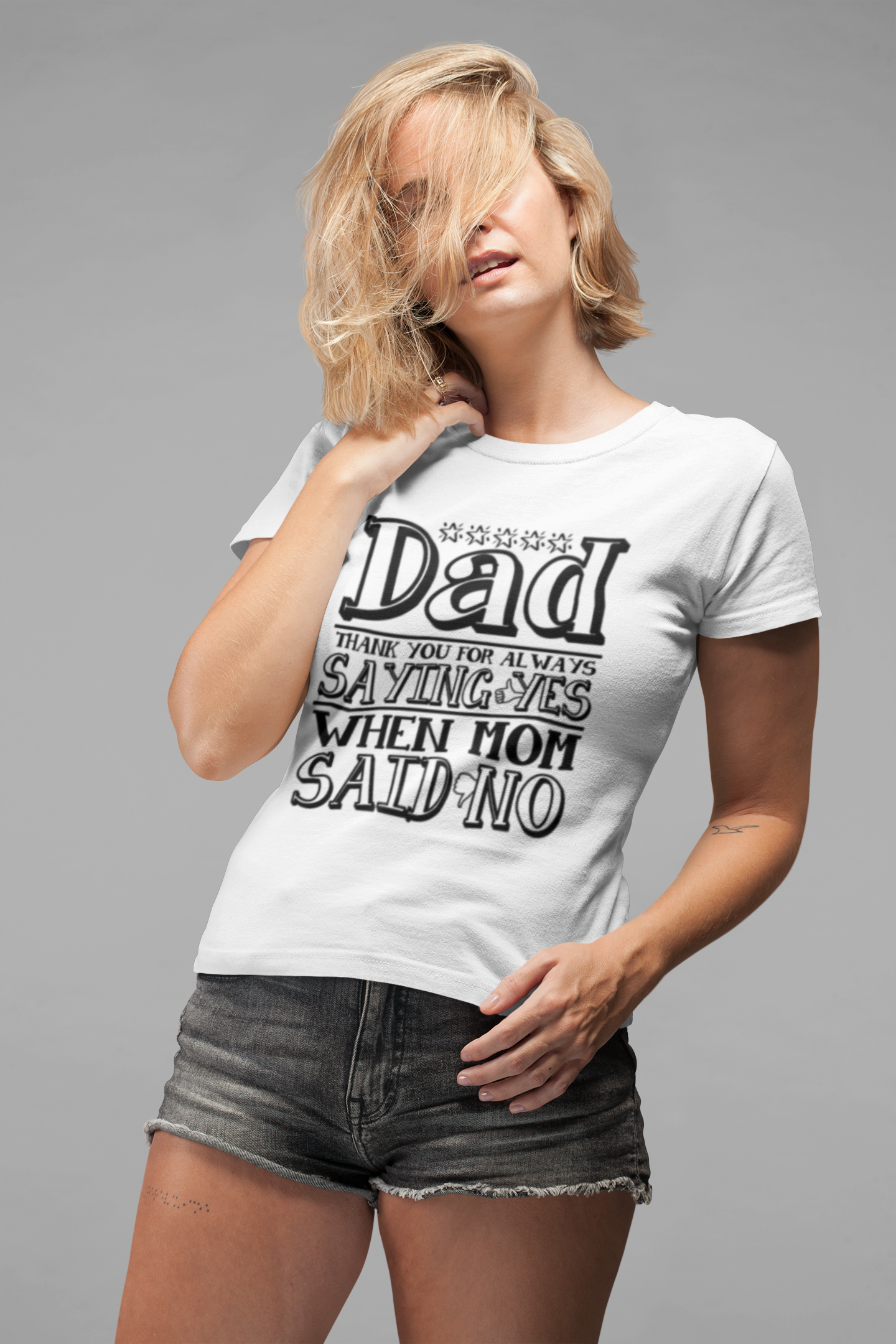 Dad Thank You For Saying Yes T-Shirt