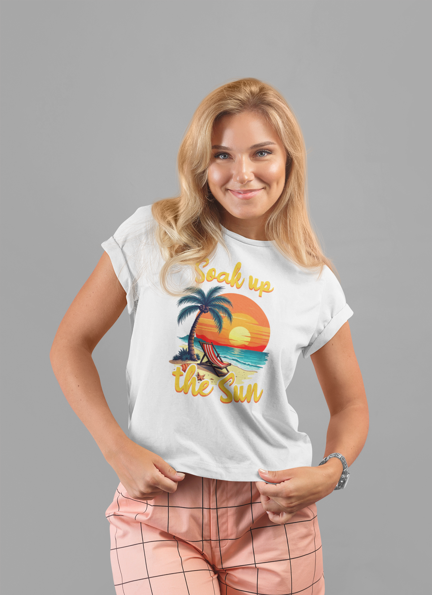 Soak Up The Sun Shirt, Coastal Chill Tee, Summer Sunshine T Shirt, Relaxed Beach Apparel, Sunlight Escape Graphic Top