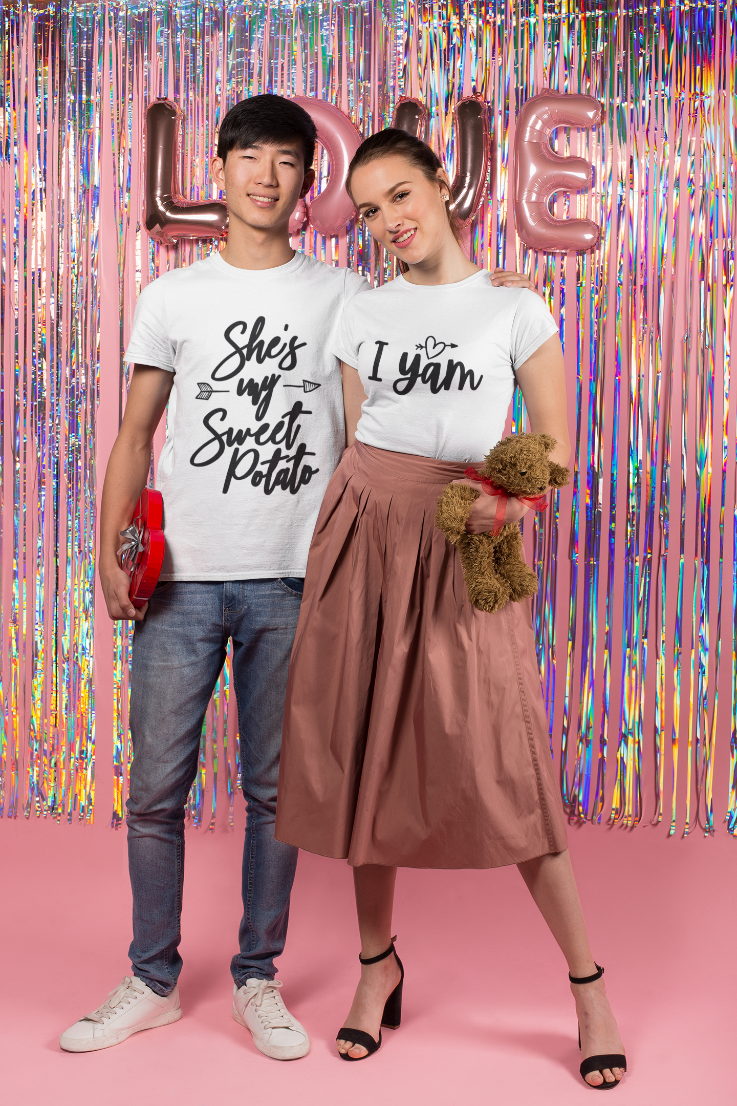 She's My Sweet Potato Couples T-Shirt