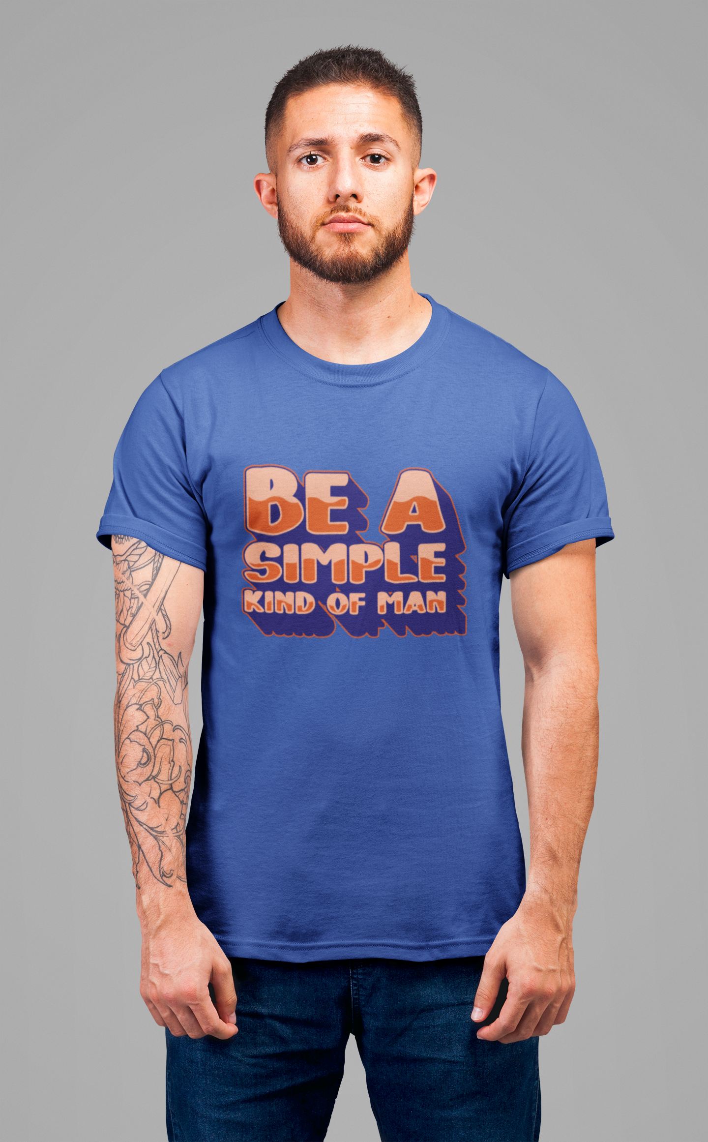 Be a Kind and Simple Soul T-Shirt – Humble Life Inspirational Quote Tee