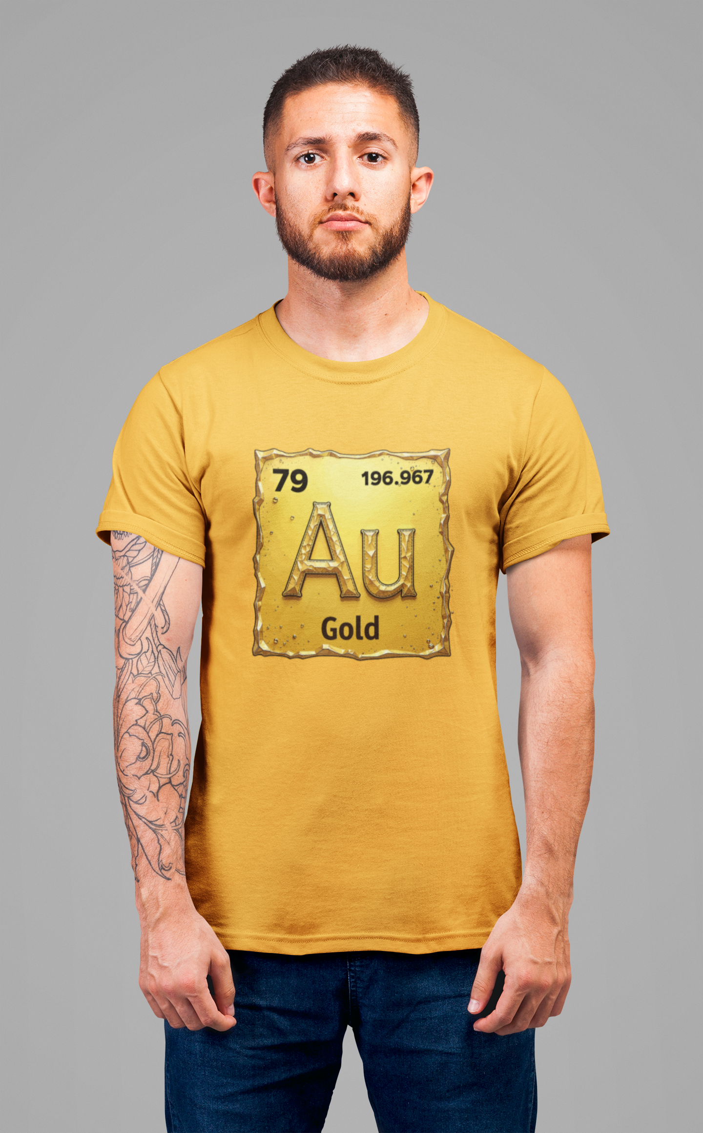 Gold Because I’m Worth It Tee, Science Glam Shirt, Chemistry Humor Tee, Periodic Table Graphic Top, Self Worth Gift