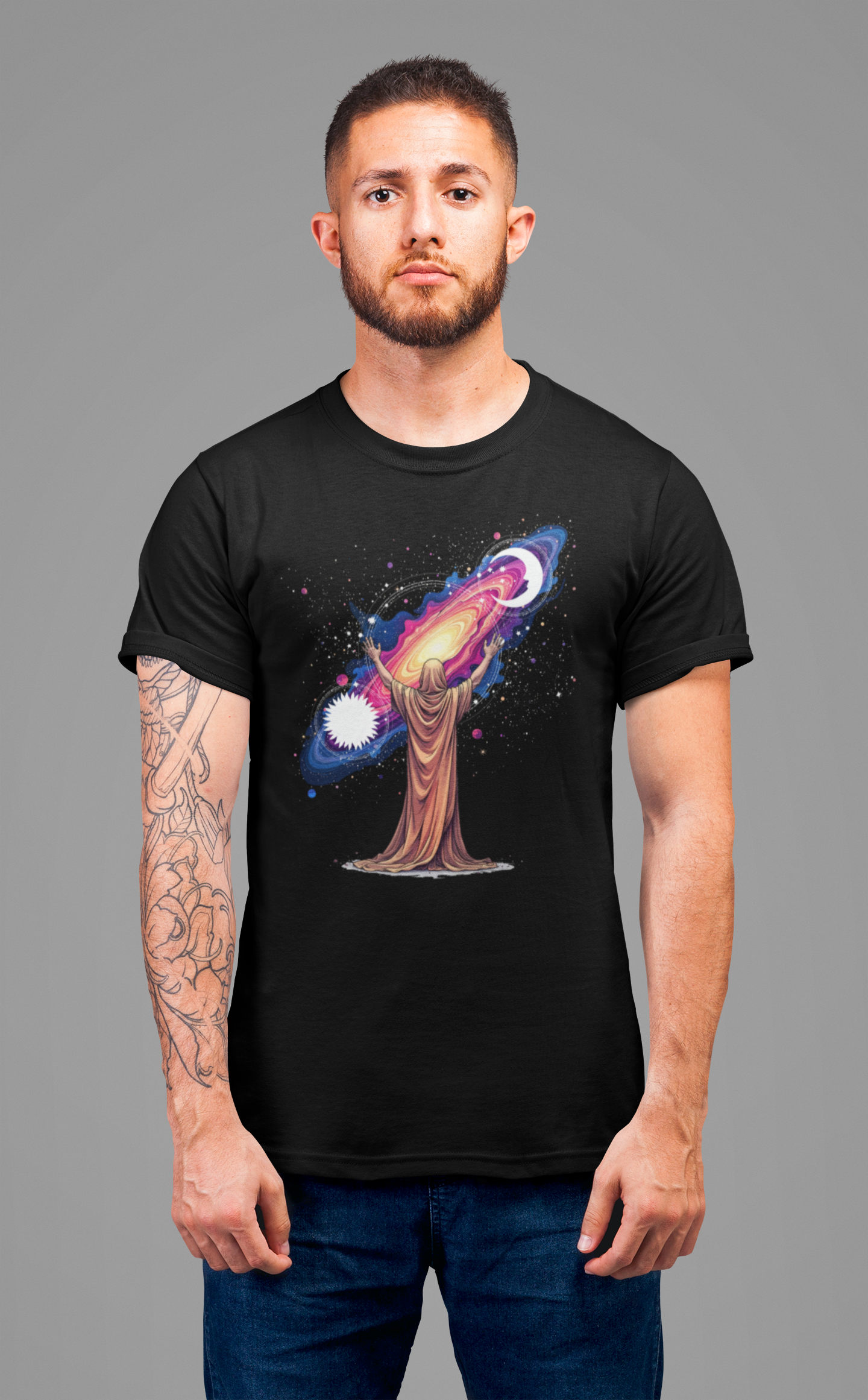 Manifest That Magic Cosmic Energy Graphic Tee