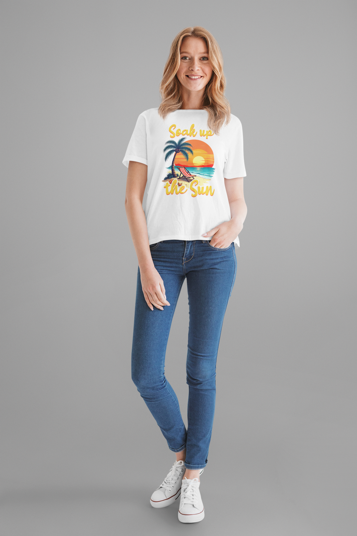 Soak Up The Sun Shirt, Coastal Chill Tee, Summer Sunshine T Shirt, Relaxed Beach Apparel, Sunlight Escape Graphic Top