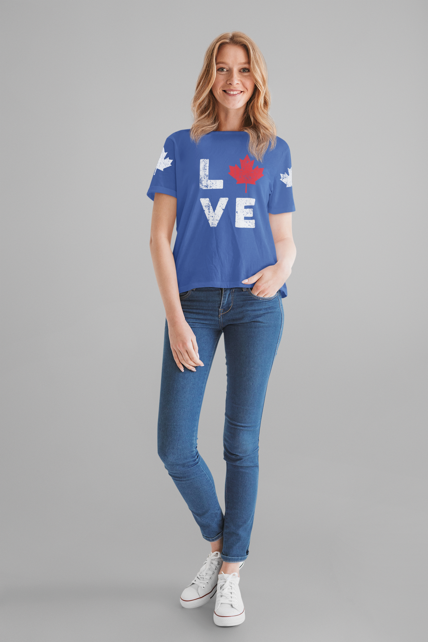 Canada Maple Leaf Love T-Shirt