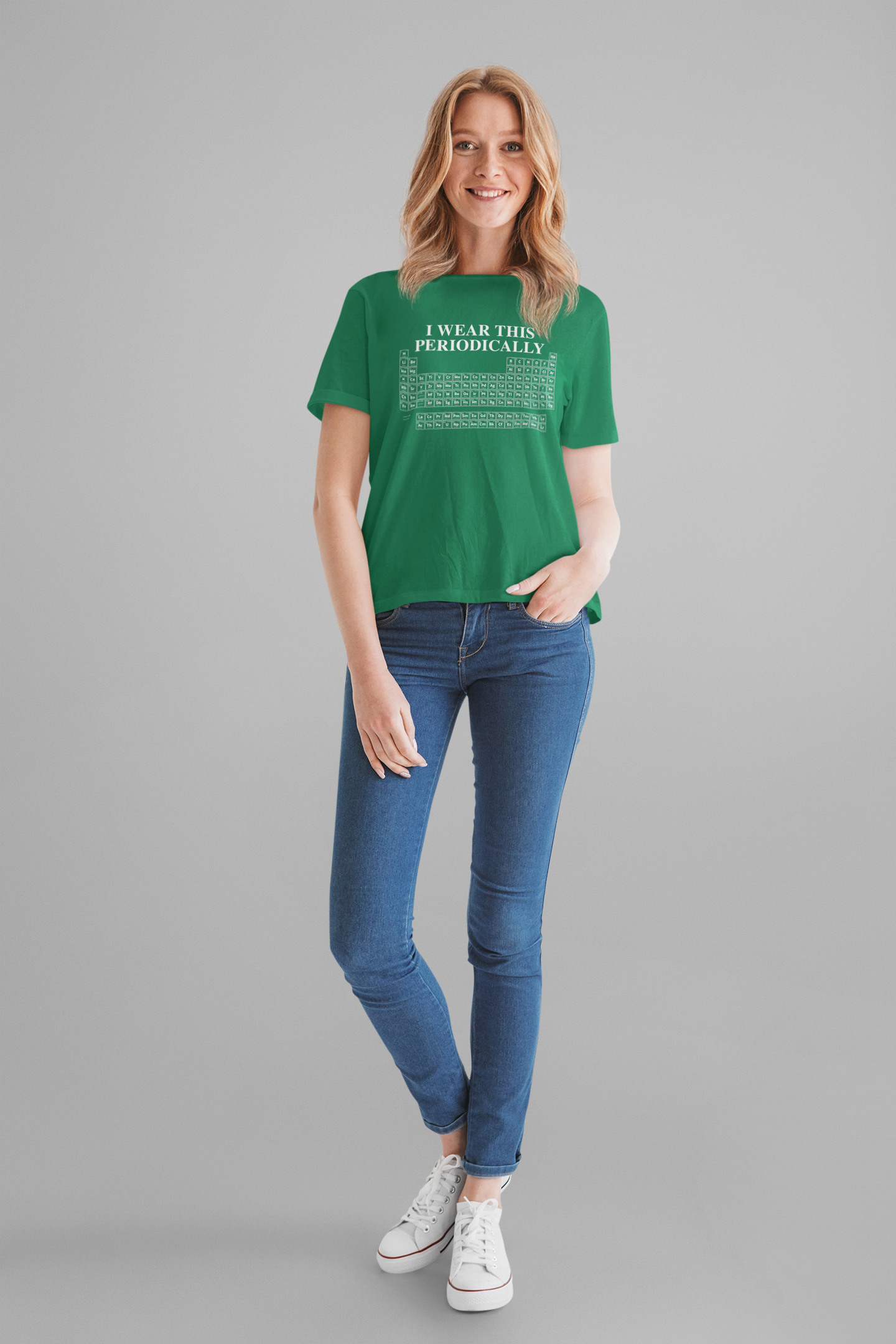 Chemistry Humor T-Shirt – I Wear This Periodically Graphic Tee