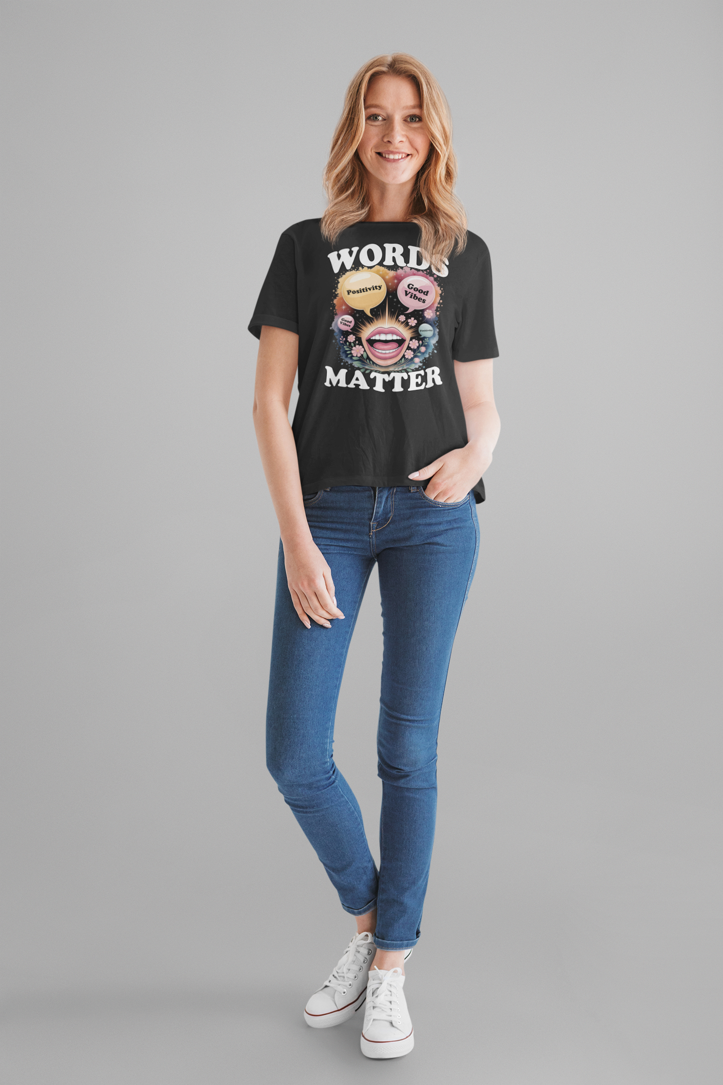 Words Matter Positive Energy T-Shirt