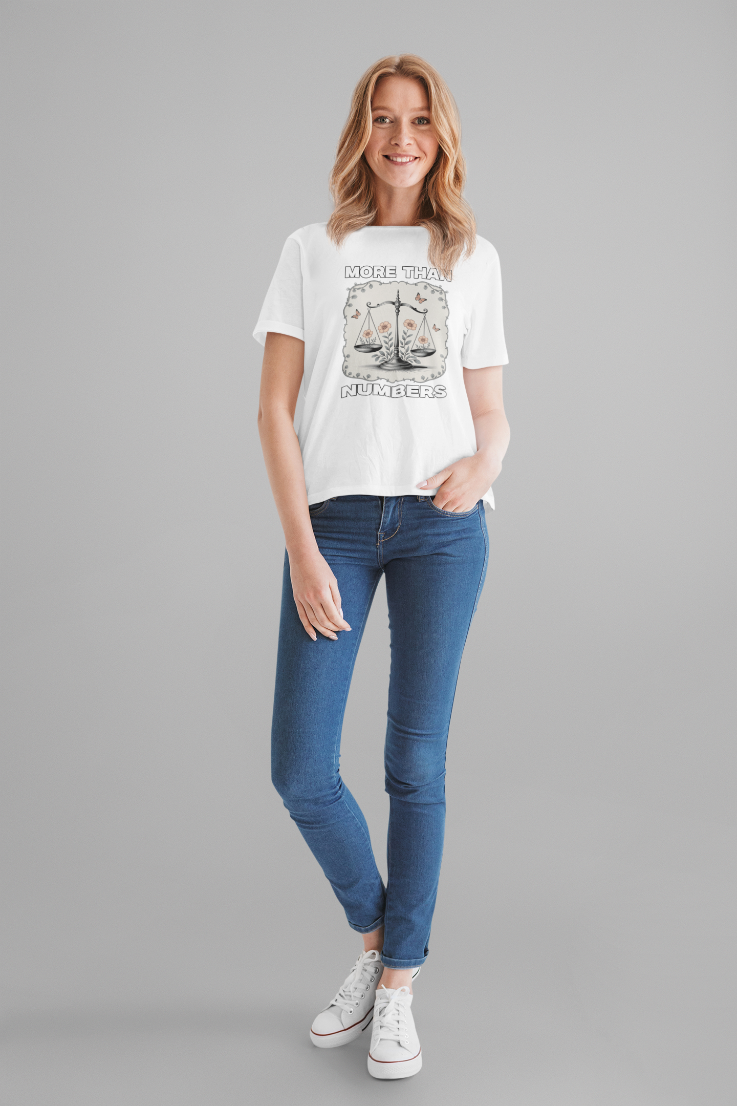 More Than Numbers - No Scale Can Measure Your Worth T-Shirt