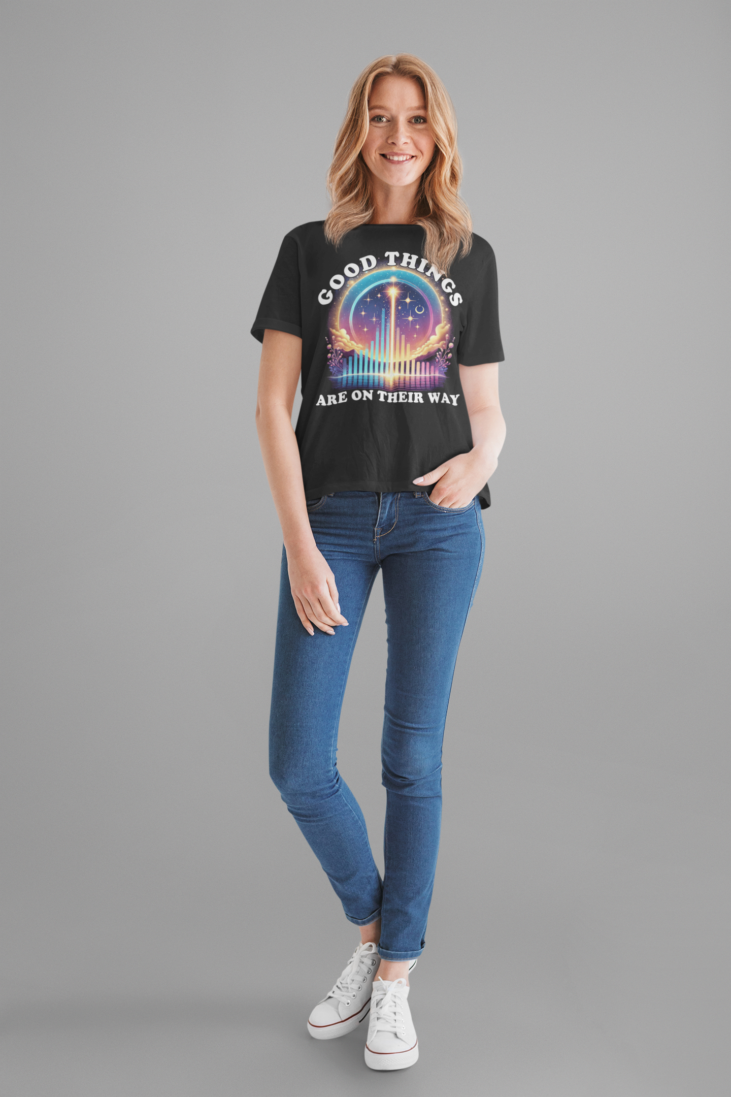 Good Things Are On their Way, Spiritual Manifesting T Shirt, Positive Energy Shirt, Dream Life Tee