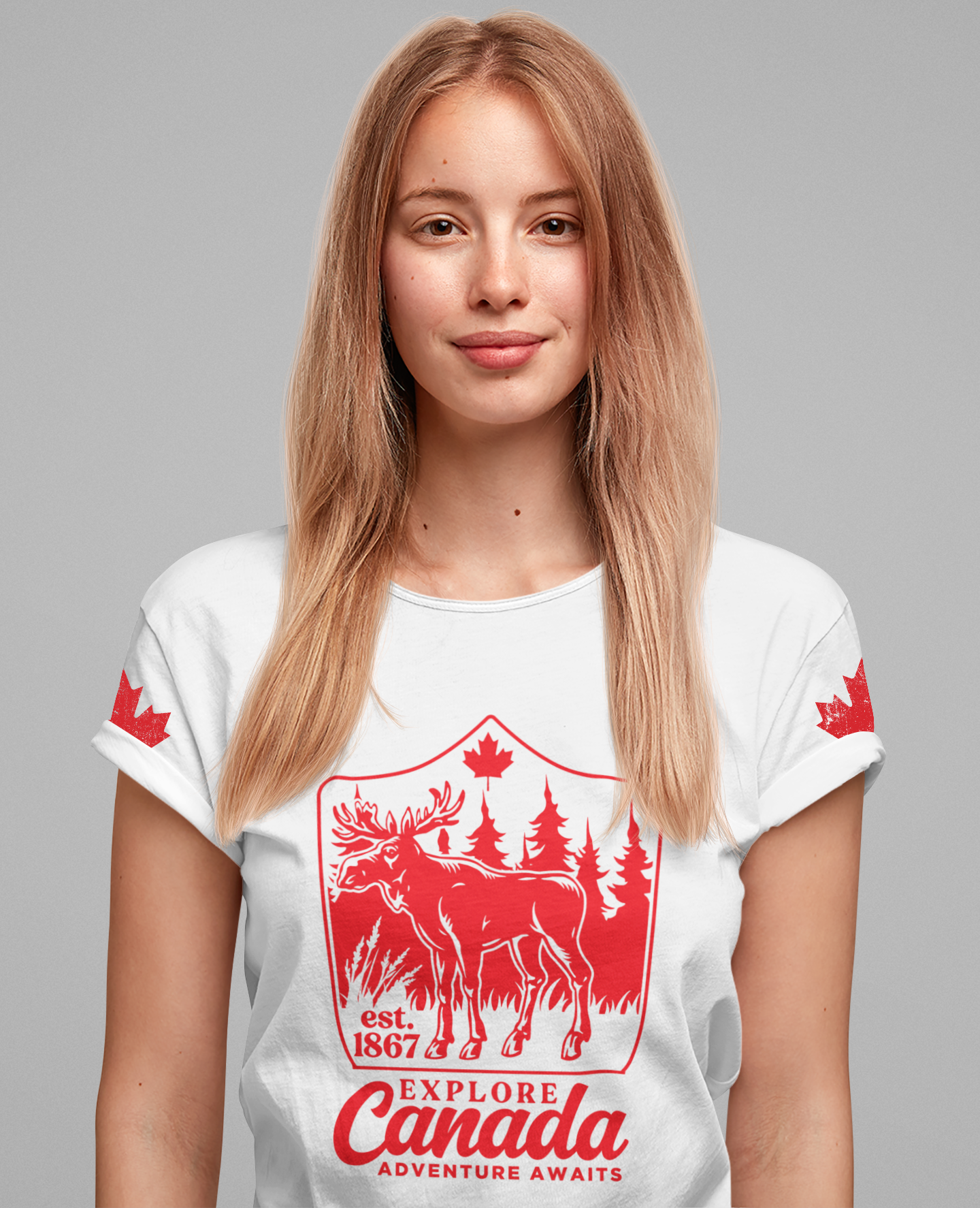 Explore Canada Moose Adventure T-Shirt