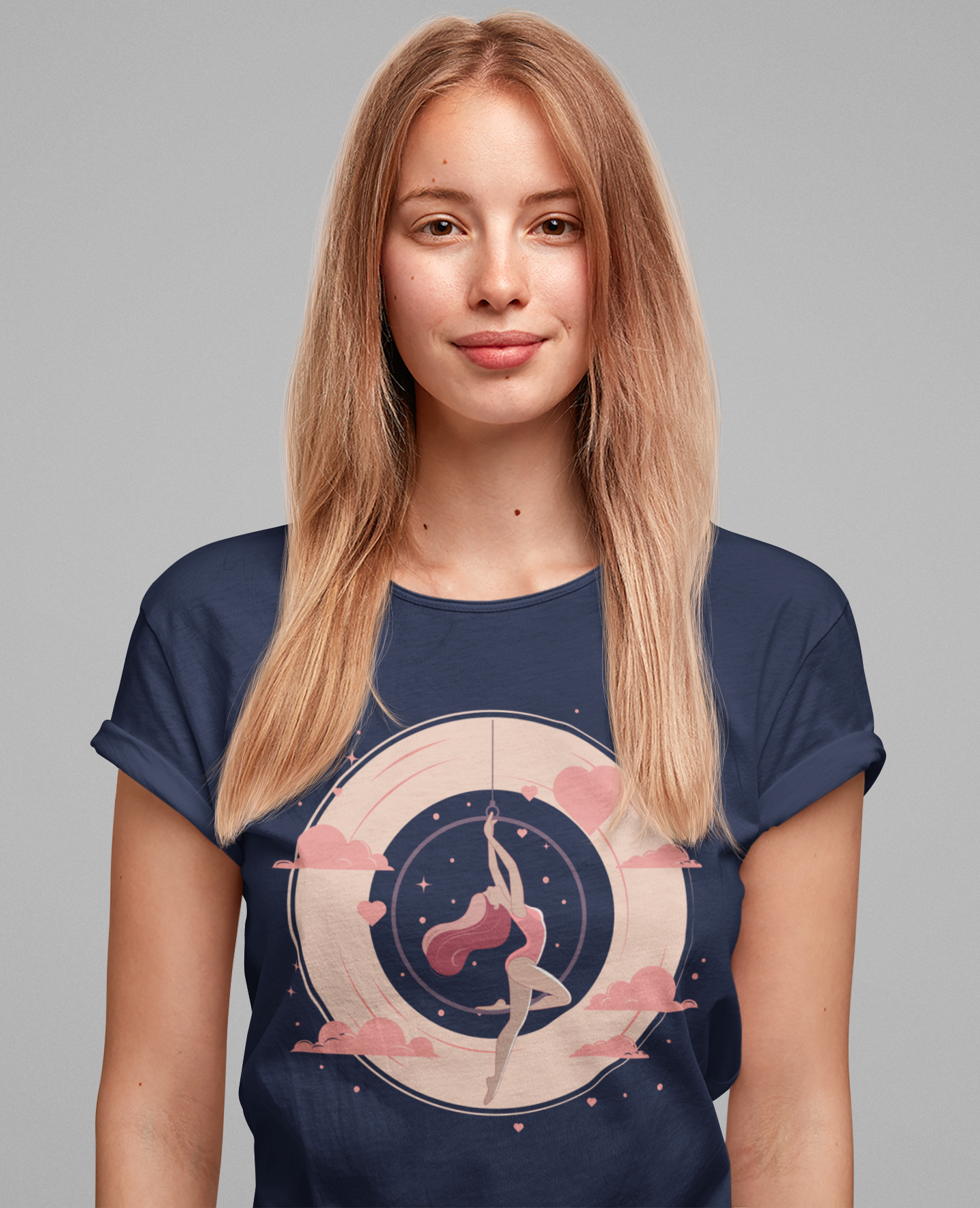 Aerial Hoop Aerialist - Elegant & Artistic Dancer T-Shirt