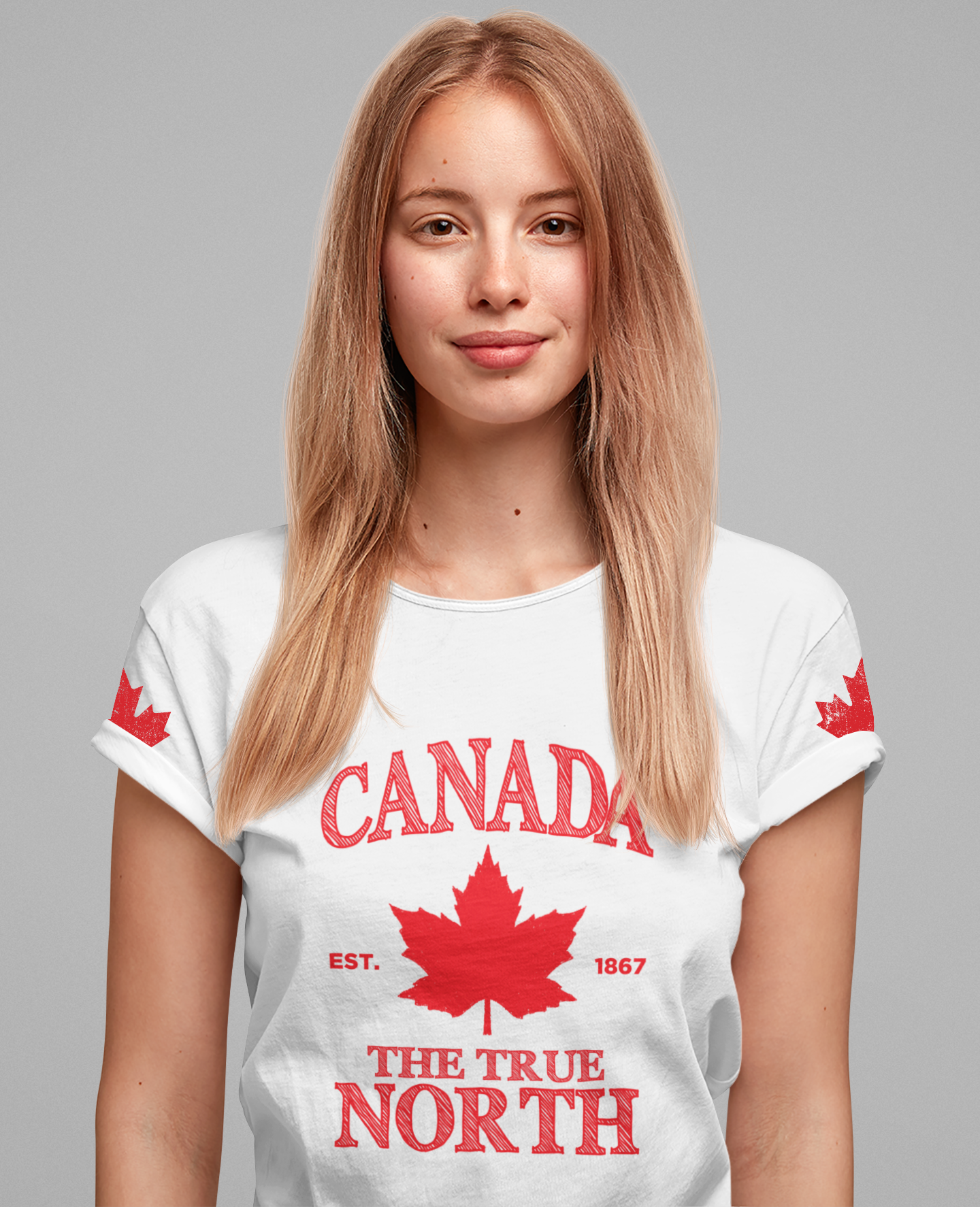 Canada True North Sketch Maple T-Shirt