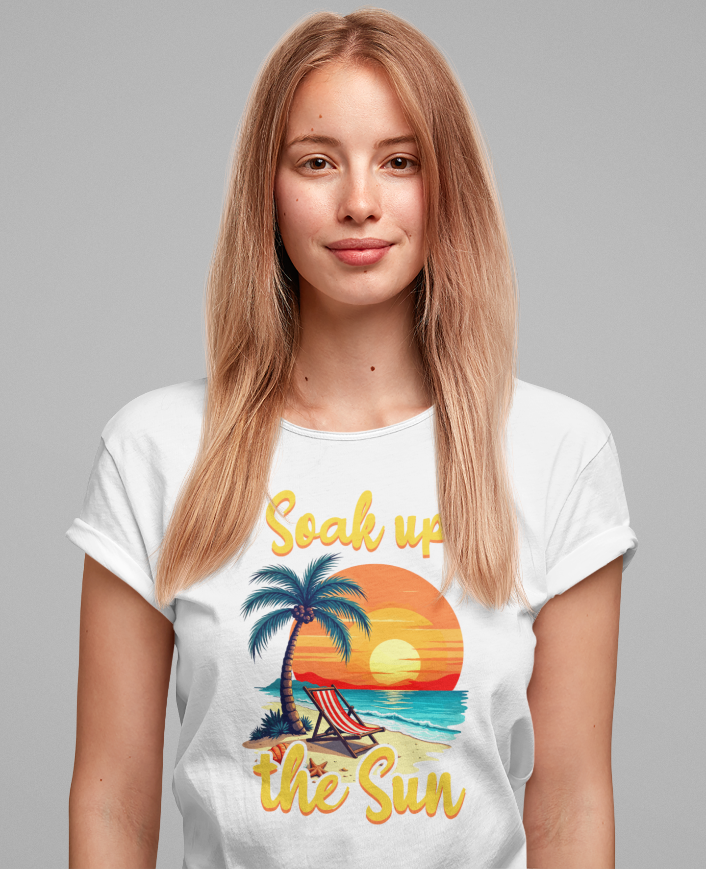 Soak Up The Sun Shirt, Coastal Chill Tee, Summer Sunshine T Shirt, Relaxed Beach Apparel, Sunlight Escape Graphic Top