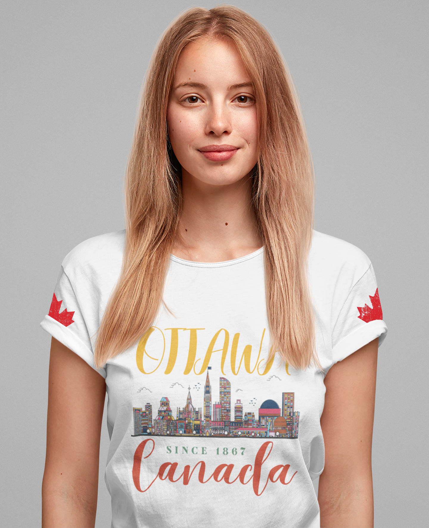 Ottawa Canada Skyline Since 1867 T-Shirt