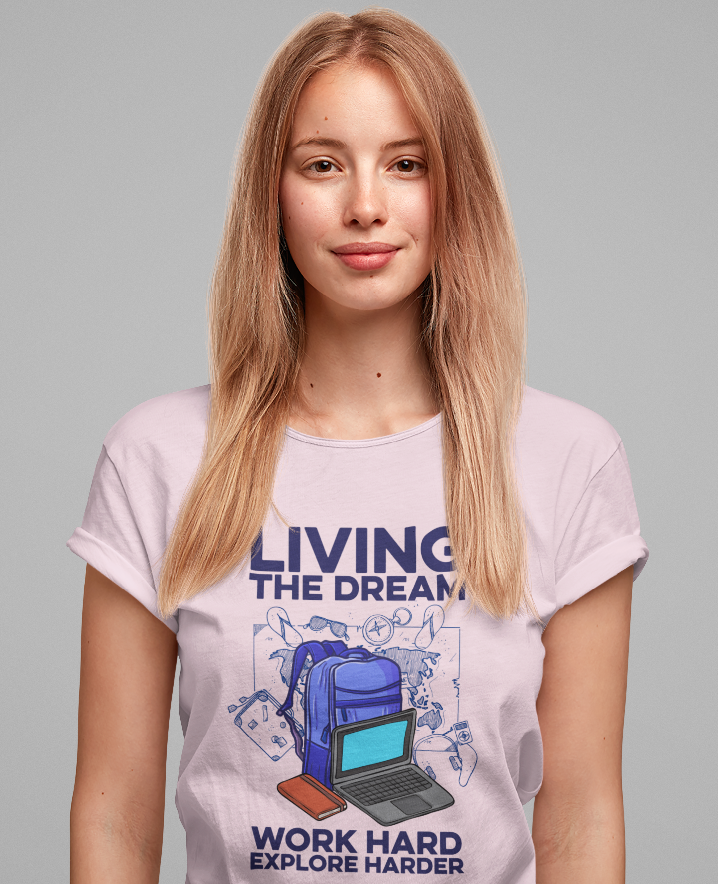 Living the Dream   Official Graphic Statement Tee for Bold Minds, Modern Thinkers, and Everyday Expression Everywhere