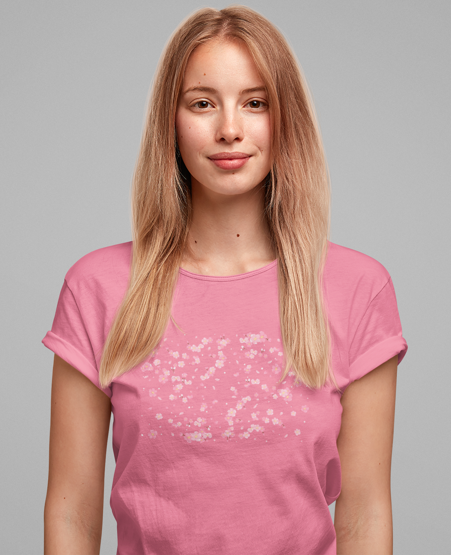 Nature's Confetti Tee, Floral Celebration Shirt, Spring Bloom Top, Joyful Petal Graphic, Earth Party Tee