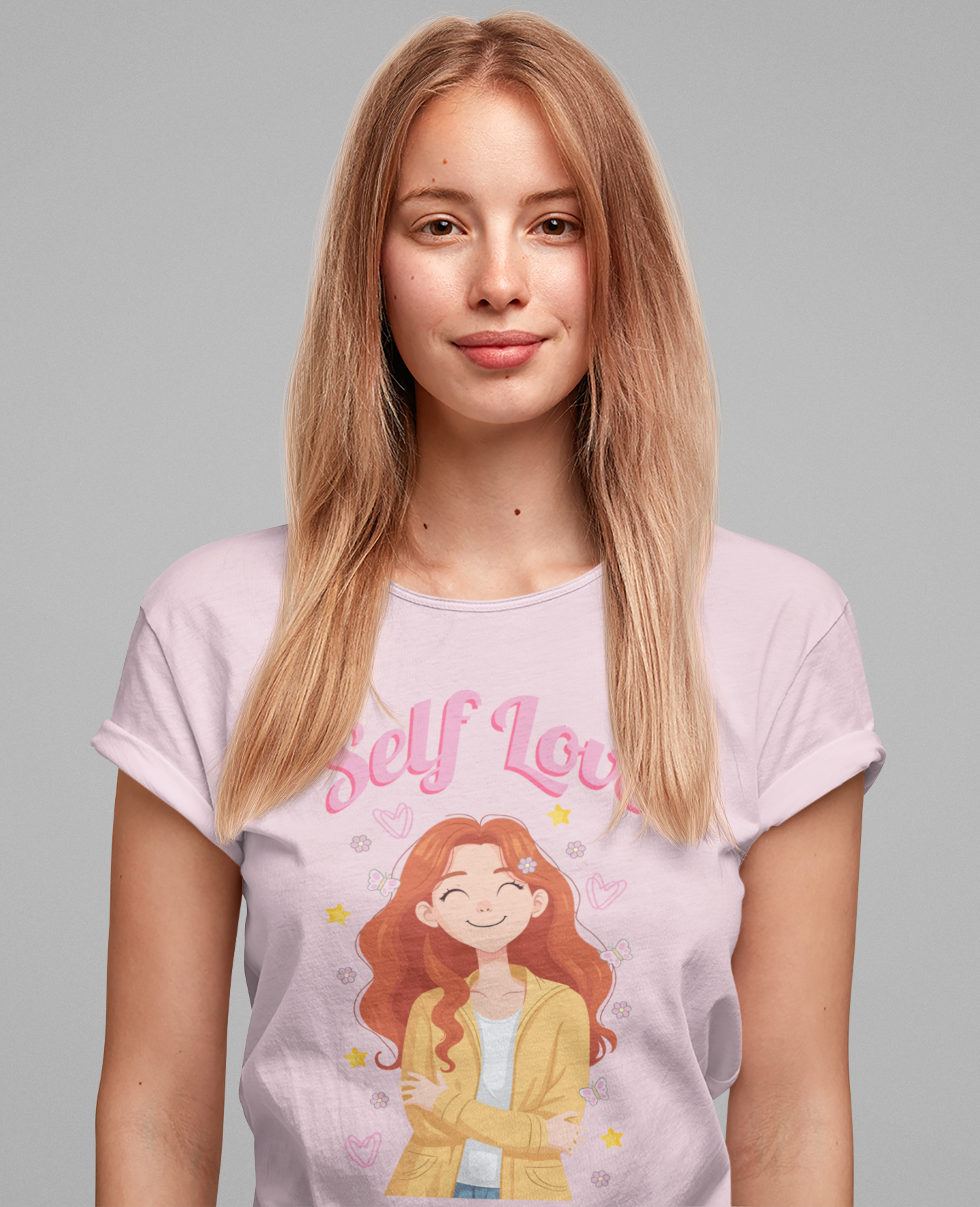 Self Love Official Graphic Statement Tee for Mindful Souls, Inner Peace Seekers, and Confidence Builders Who Radiate Self Respect