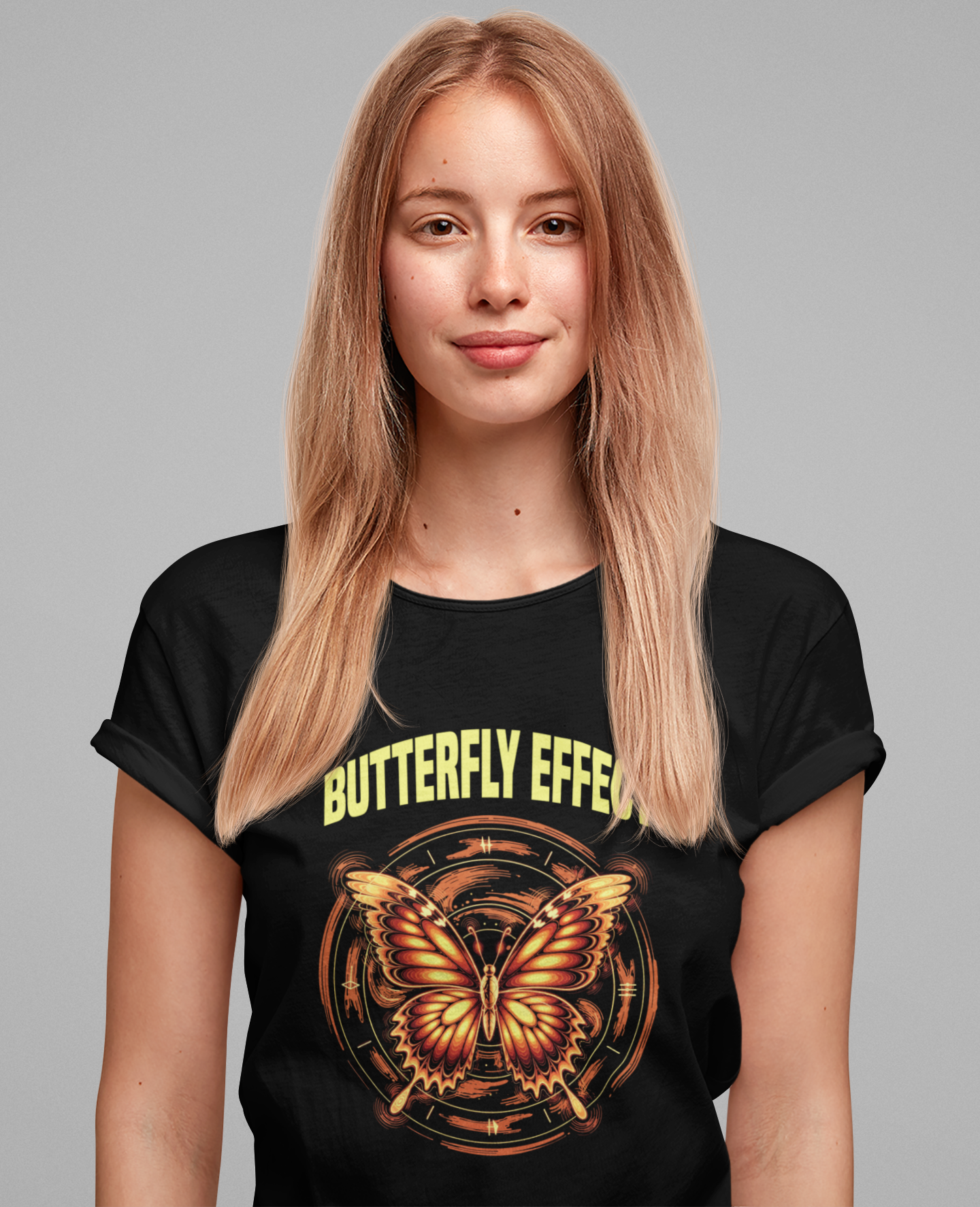 Warning Butterfly Effect Ahead Tee, Sci-Fi Chaos Shirt, Time Shift Graphic Tee, Multiverse Humor Top, Cause and Effect Gift