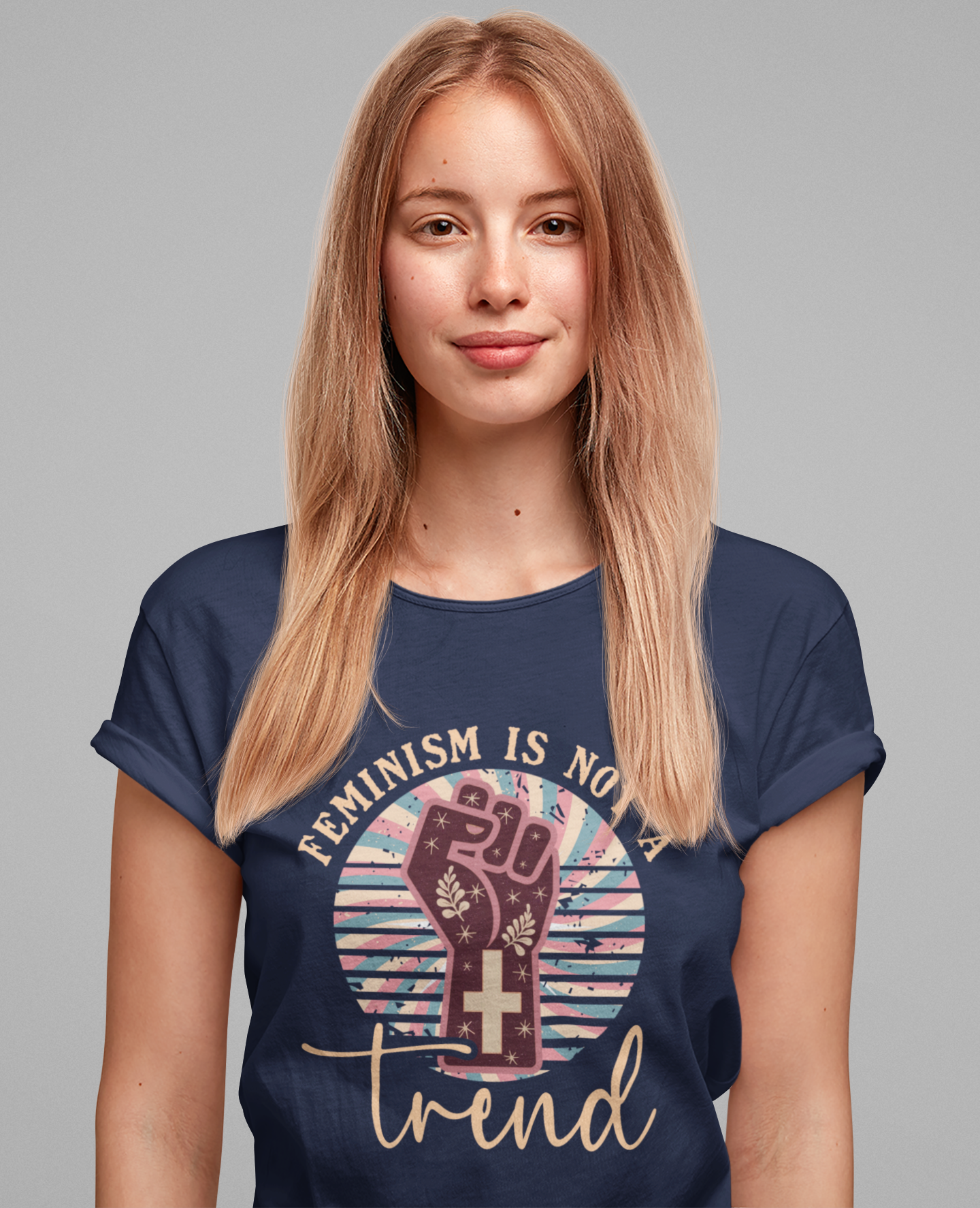 Girls Just Wanna Have Rights - Feminism is Not A Trend T-shirt