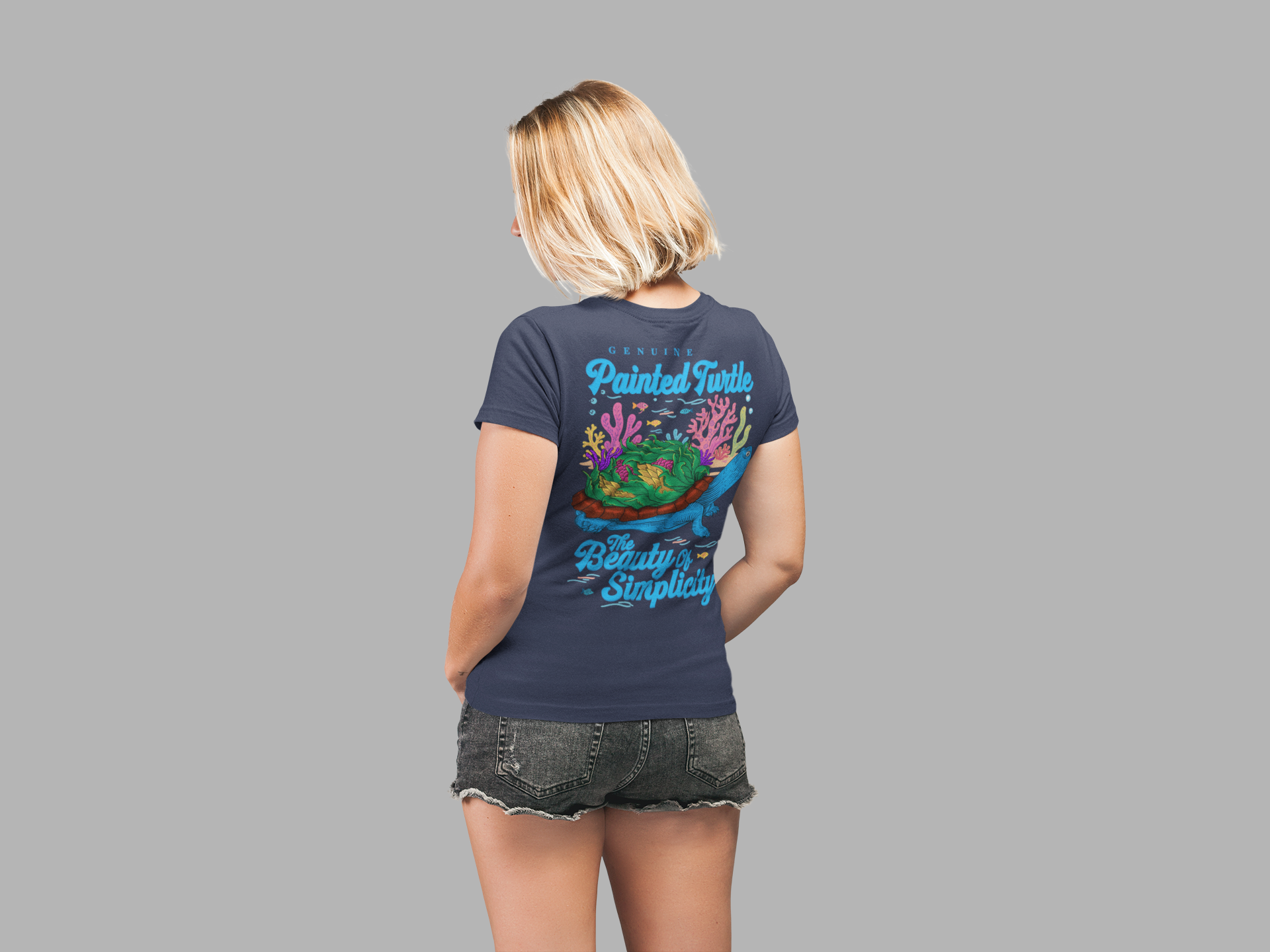 Painted Turtle Tshirt – The Beauty of Simplicity