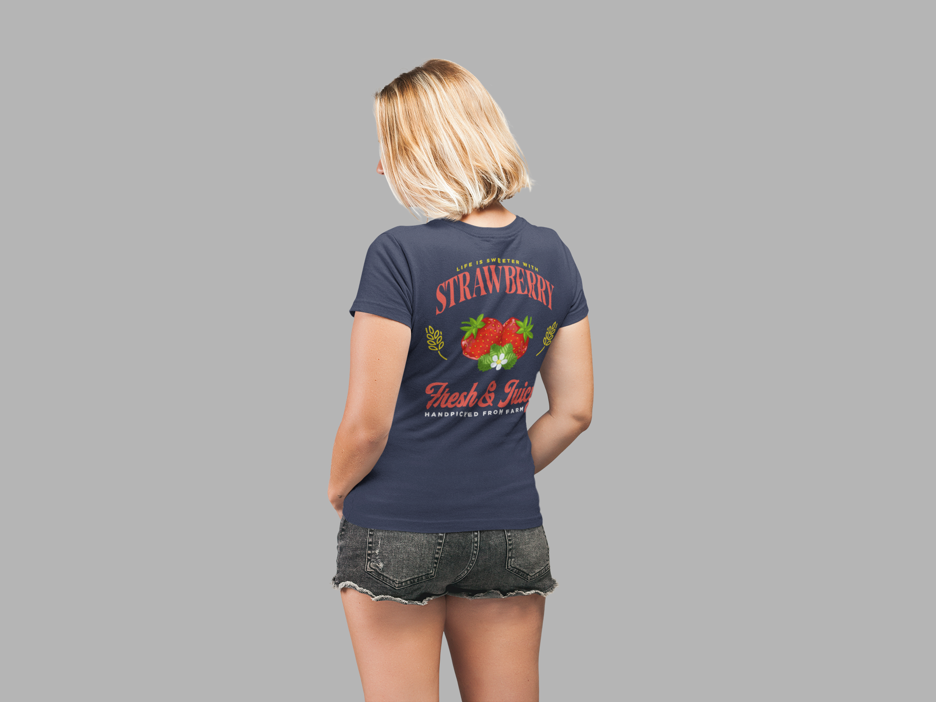 Life is Sweeter with STRAWBERRY Tshirt – Fresh & Juicy