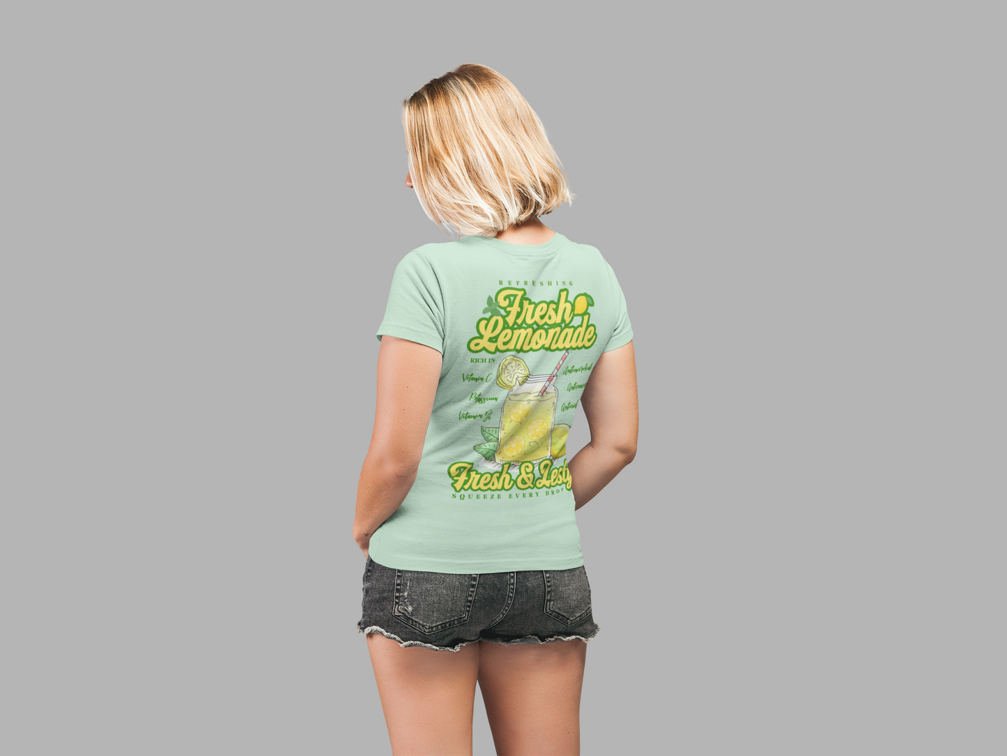 Fresh Lemonade T-Shirt – Refreshing Lemon Drink with Nutrients Graphic